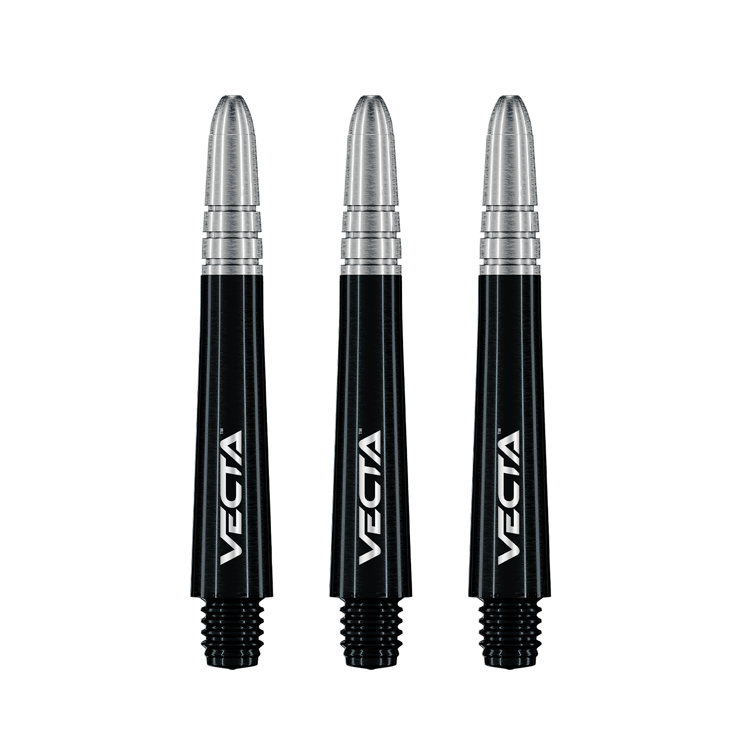 Winmau Vecta Shafts schwarz-silber