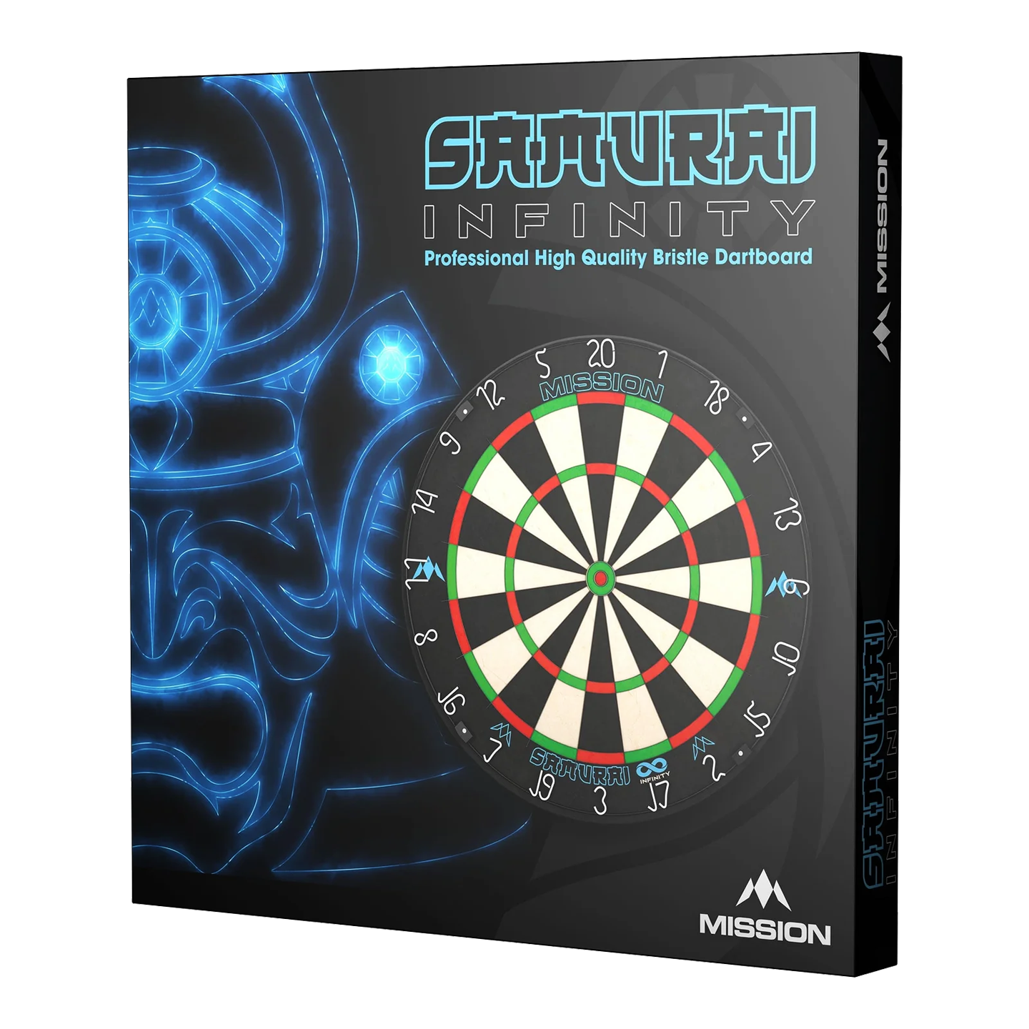 Mission Samurai Infinity Steeldartboard