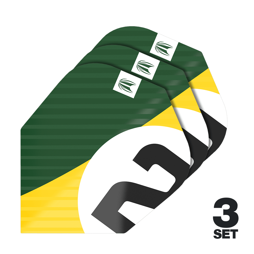 Target Pro Ultra Chicane Green No6 Flights - 3 Sets