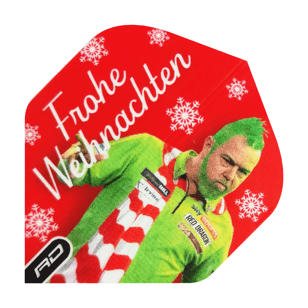 Red Dragon Peter Wright Grinch Standard Weihnachtsflights