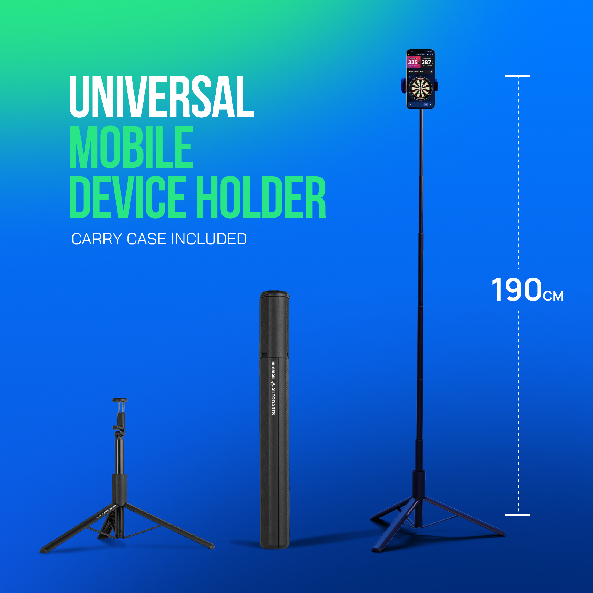 Winmau Device Stand & 12 Monate Membership Bundle