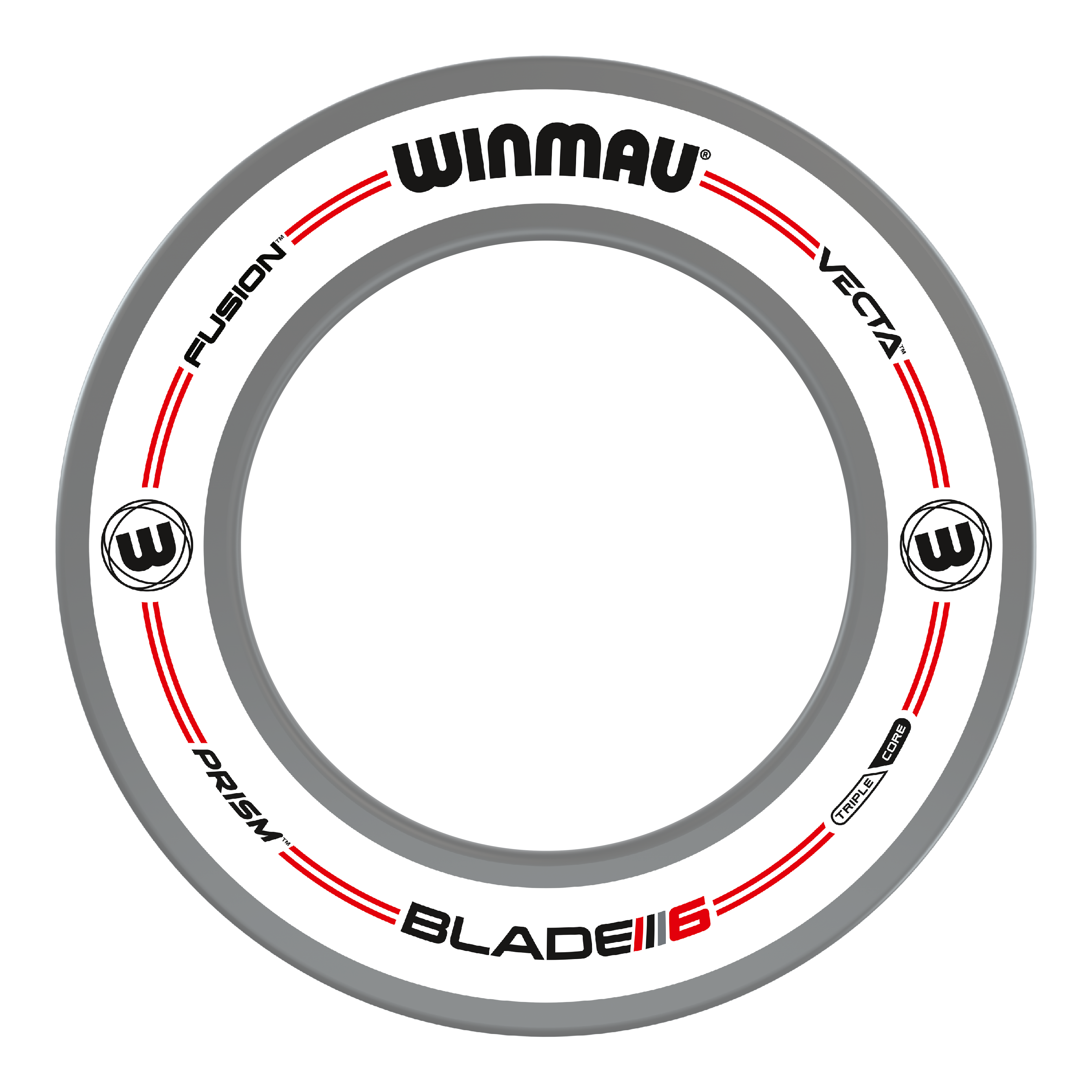 Winmau Pro-Line Original White Dartboard Surround