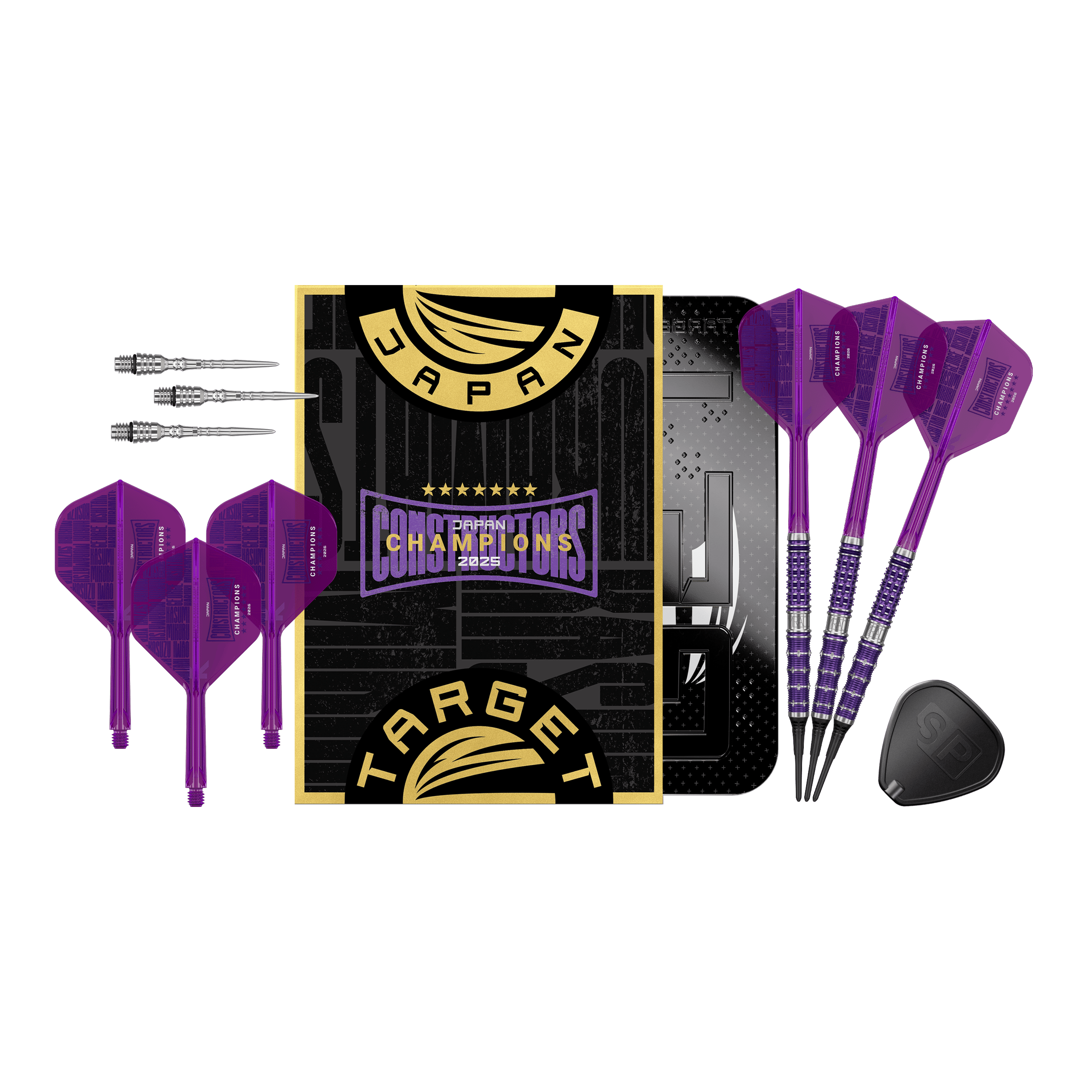 Target Japan The Miracle GEN7 Constructors Champions Limited Darts - 21,5g Abgebildet sind die Target Japan The Miracle GEN7 Constructors Champions Limited Darts mit 21,5g. Diese Darts zeichnen sich durch ihr besonderes Design und ihre hochwertige Verarbeitung aus.