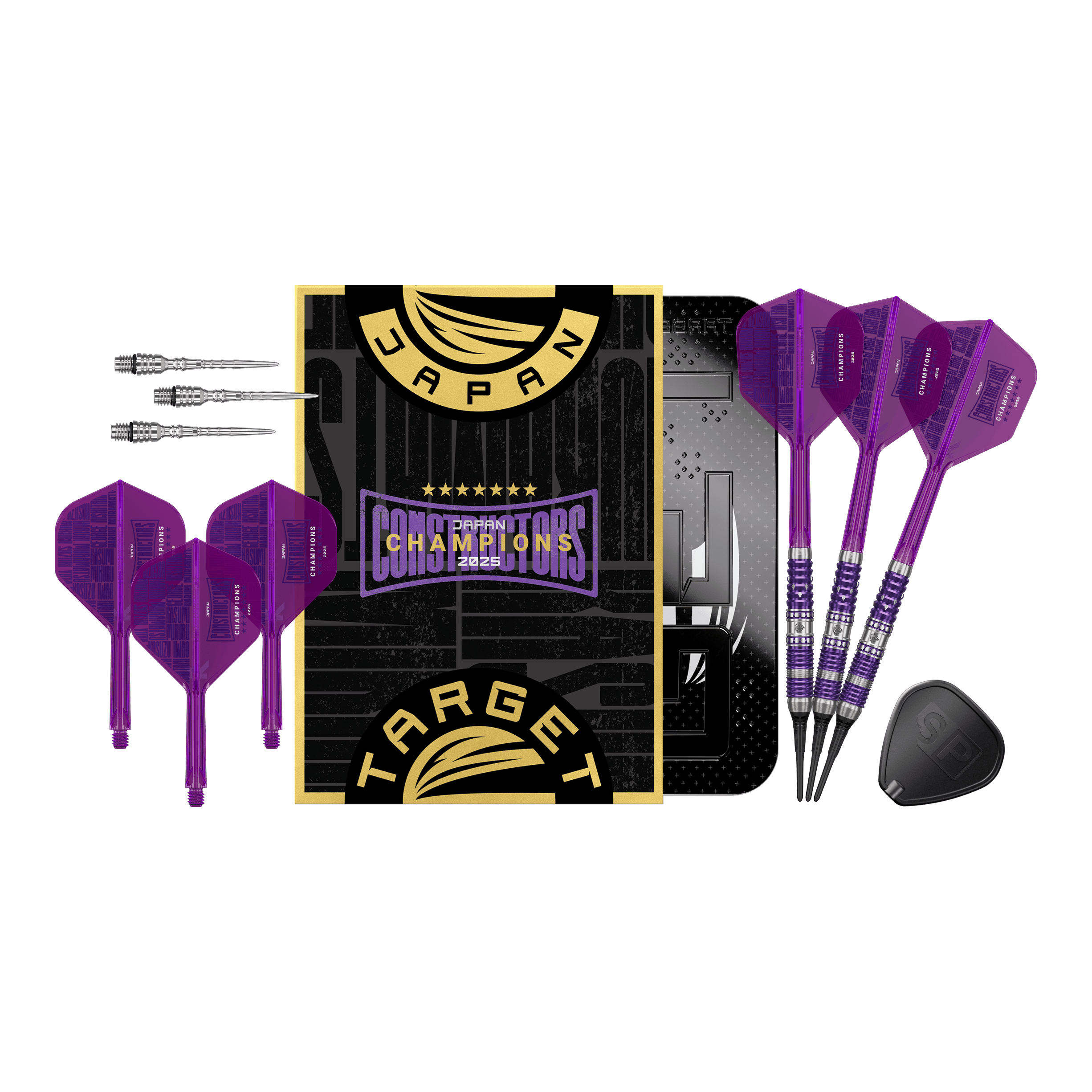 Target Japan Diamond GEN3 Constructors Champions Limited Darts - 20g Target Japan Diamond GEN3 Constructors Champions Limited Darts - 20g. Ein limitiertes Dart-Set mit edlem Design und 20g Gewicht.