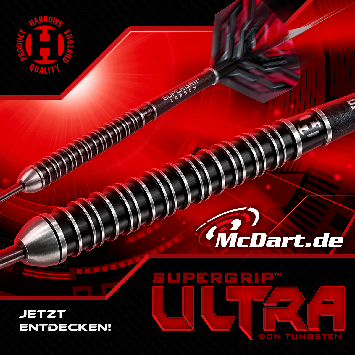 Harrows Supergrip Ultra Steeldarts