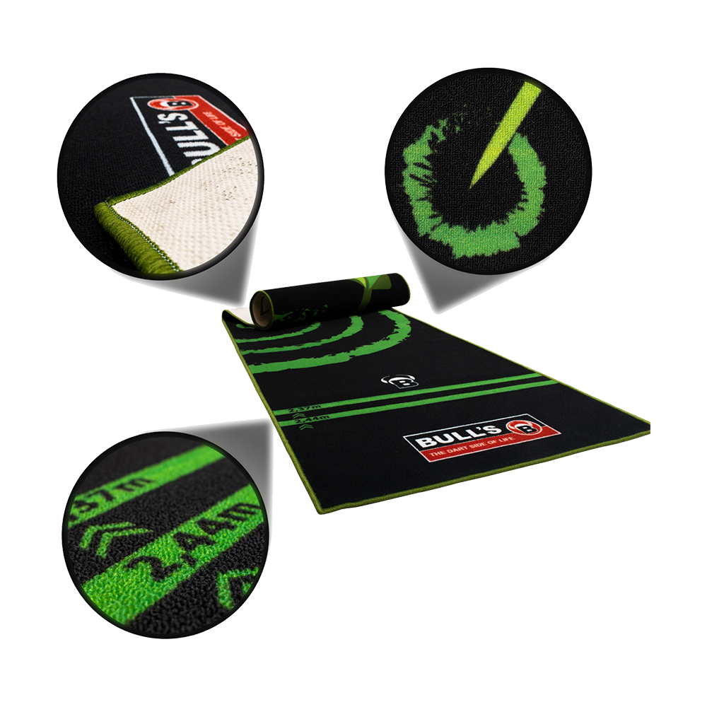 Bulls Carpet-Mat Teppich 140 - Green