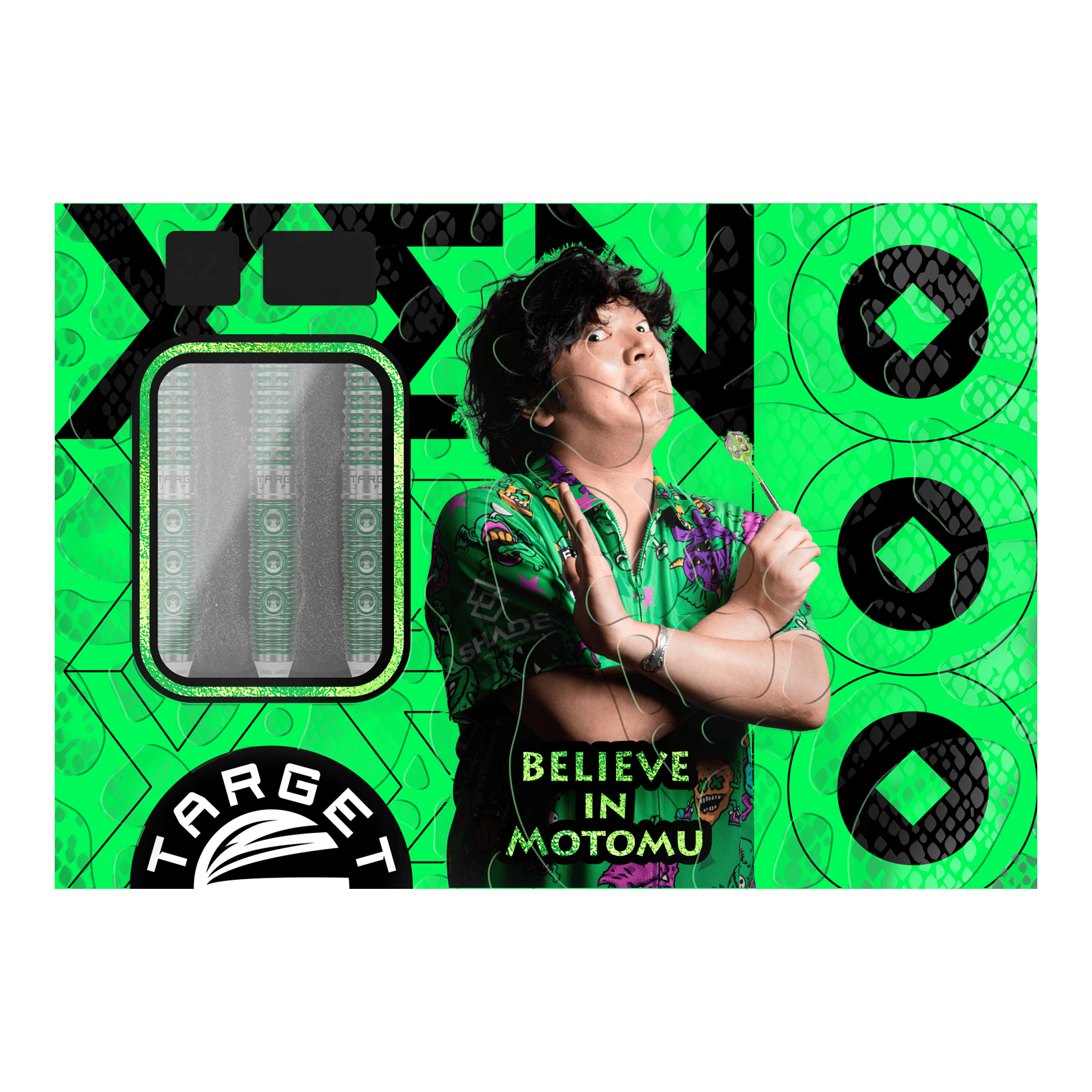 Target Japan Prime Series Motomu Sakai Xeno GEN1 Softdarts - 19g Zu sehen sind die Target Japan Prime Series Motomu Sakai Xeno GEN1 Softdarts - 19g. Das Produkt besticht durch sein modernes Design und hochwertige Verarbeitung.