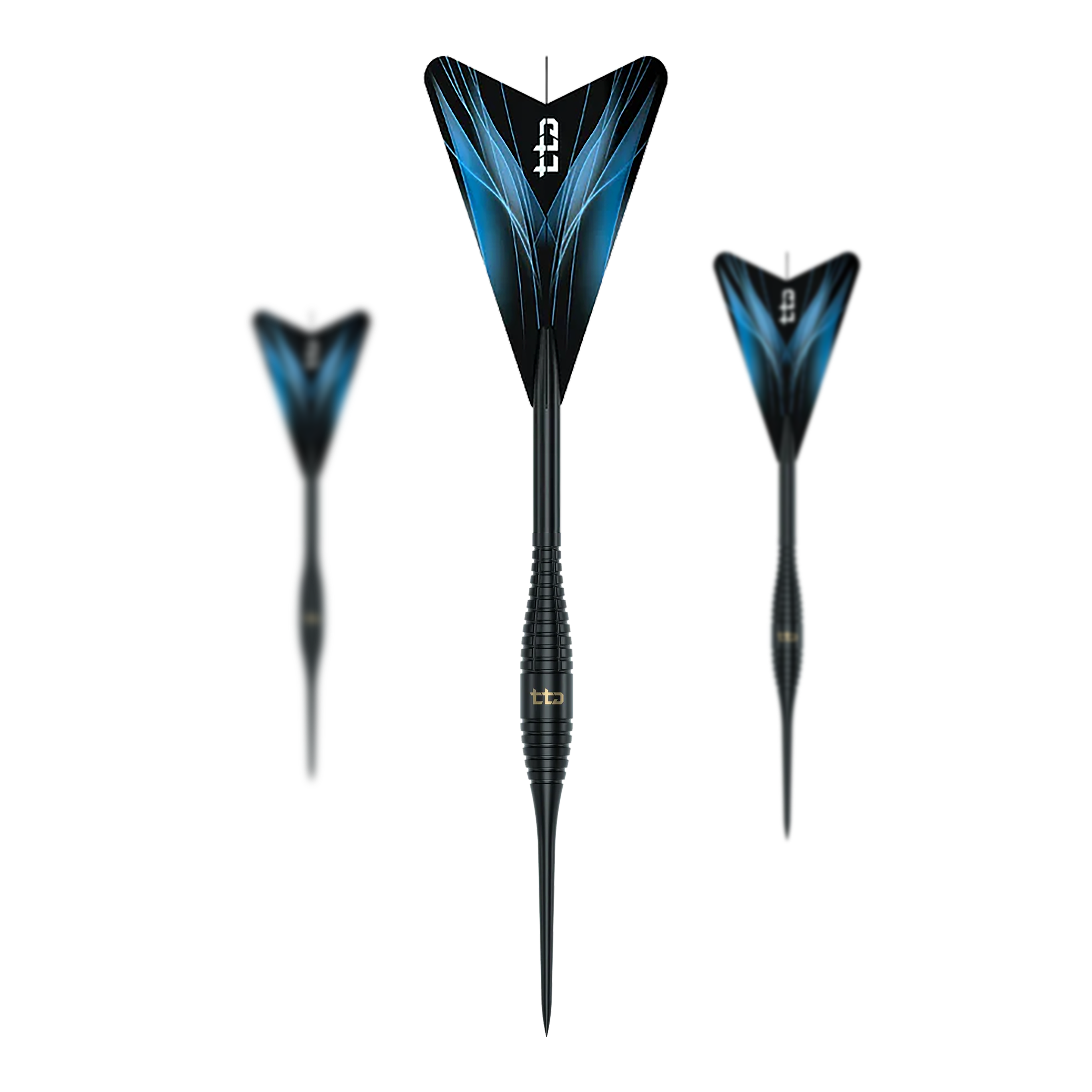 Caliburn TTD Complete Titanium T2 Black Steeldarts - 6g Caliburn TTD Complete Titanium T2 Black Steeldarts - 6g