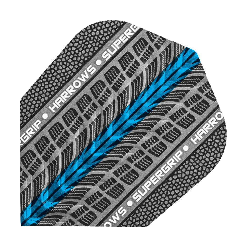 Harrows Supergrip Blau No6 Flights