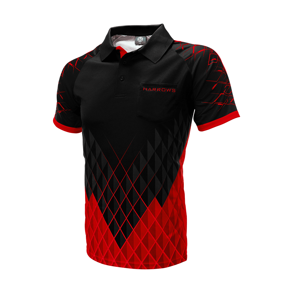 Harrows Paragon Dartshirt - Rot