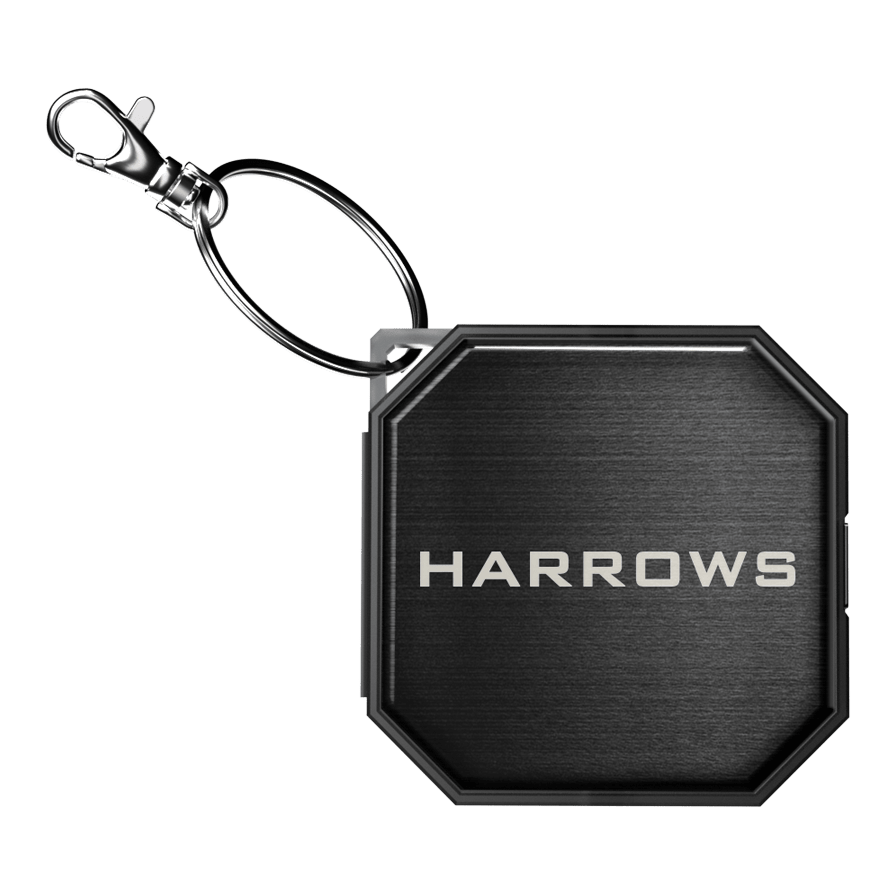 Harrows Premium Quick Point Tool Case Zu sehen ist das Harrows Premium Quick Point Tool Case. Es dient zur sicheren Aufbewahrung und Organisation von Dart-Tools.