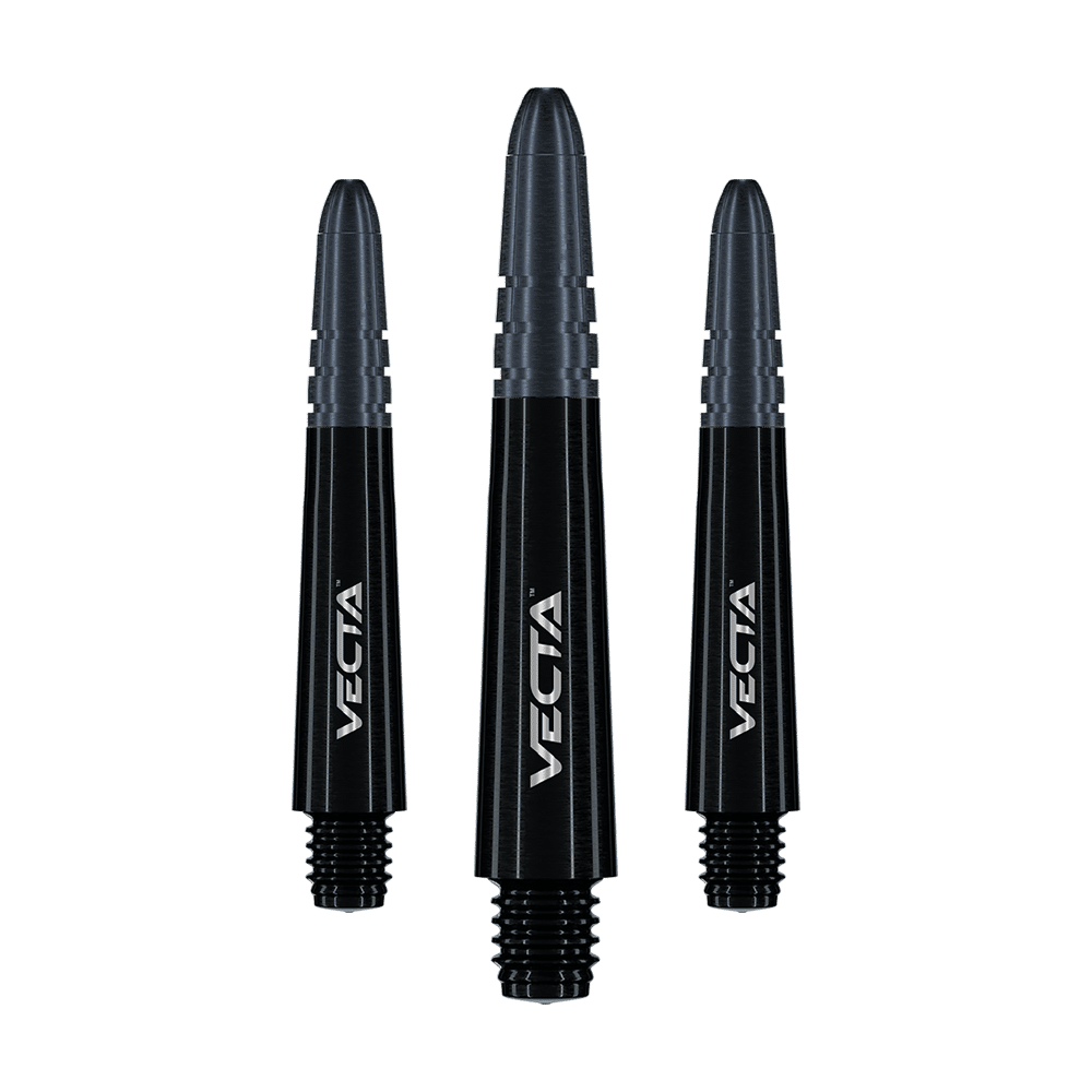 Winmau Vecta Shafts - Schwarz