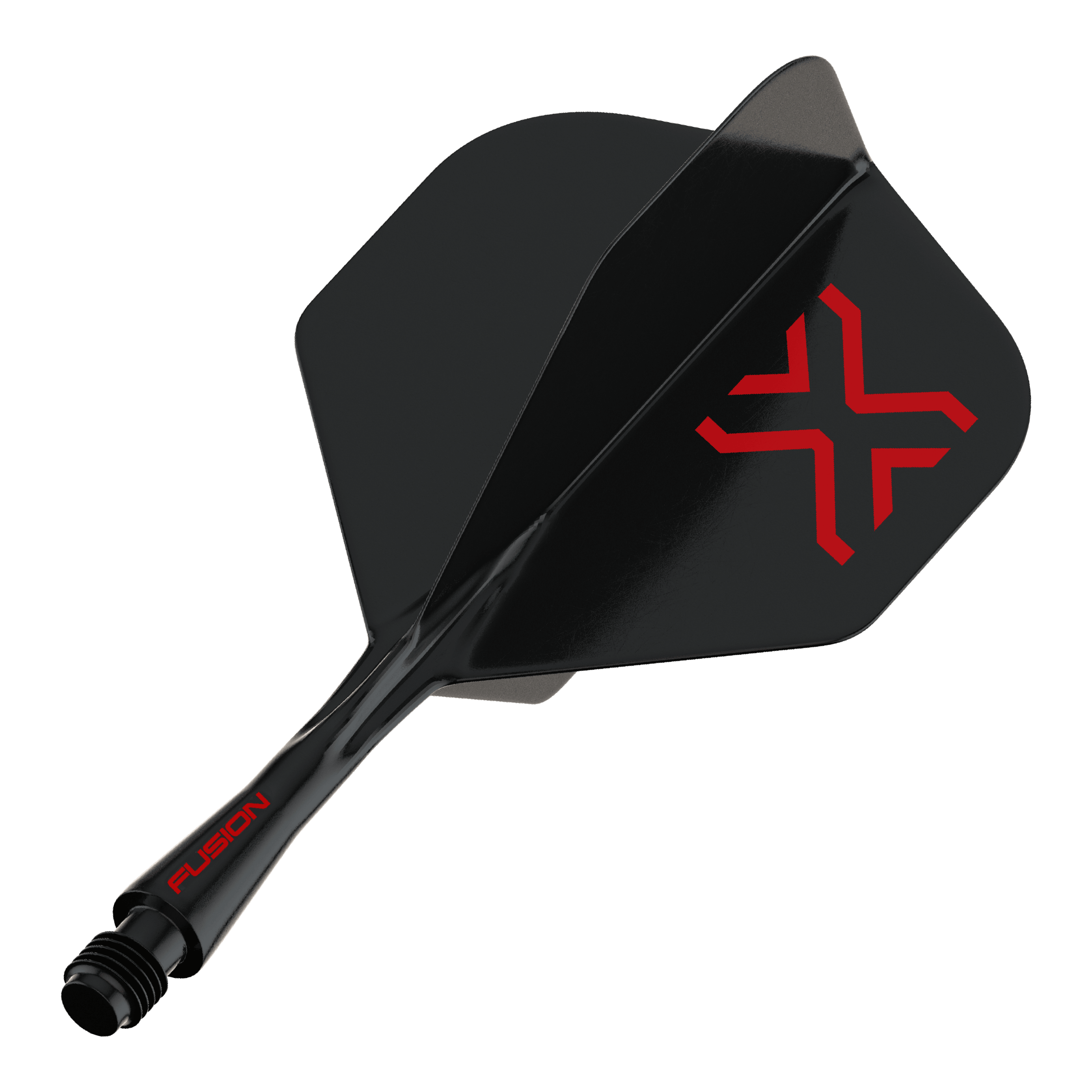 Winmau Fusion Blade X No2 Standard Flight-Shaft-System - Schwarz