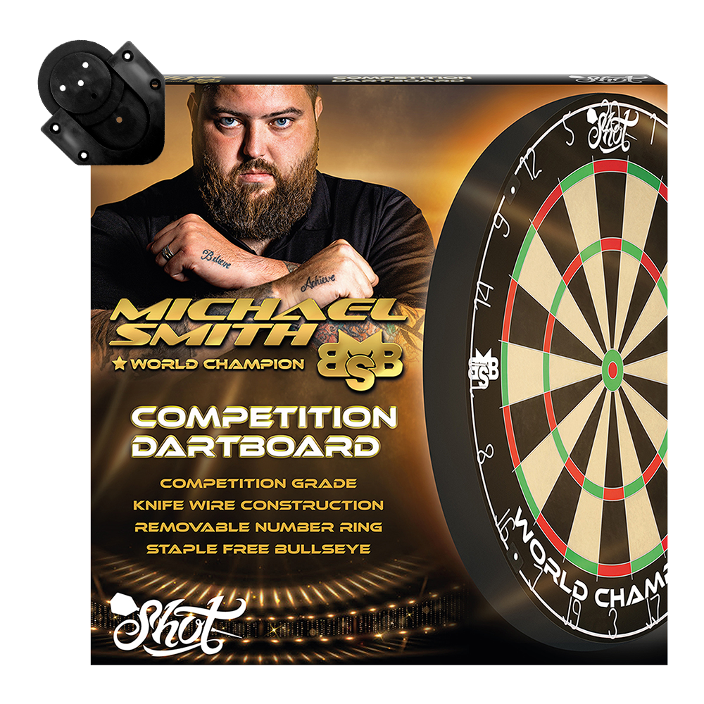 Shot Michael Smith Competition Steeldartboard