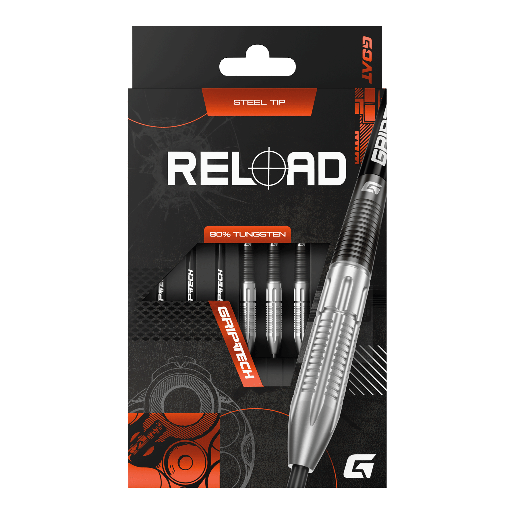 GOAT Reload Steeldarts werden hier präsentiert. Die Steeldarts sind für ambitionierte Spieler geeignet.