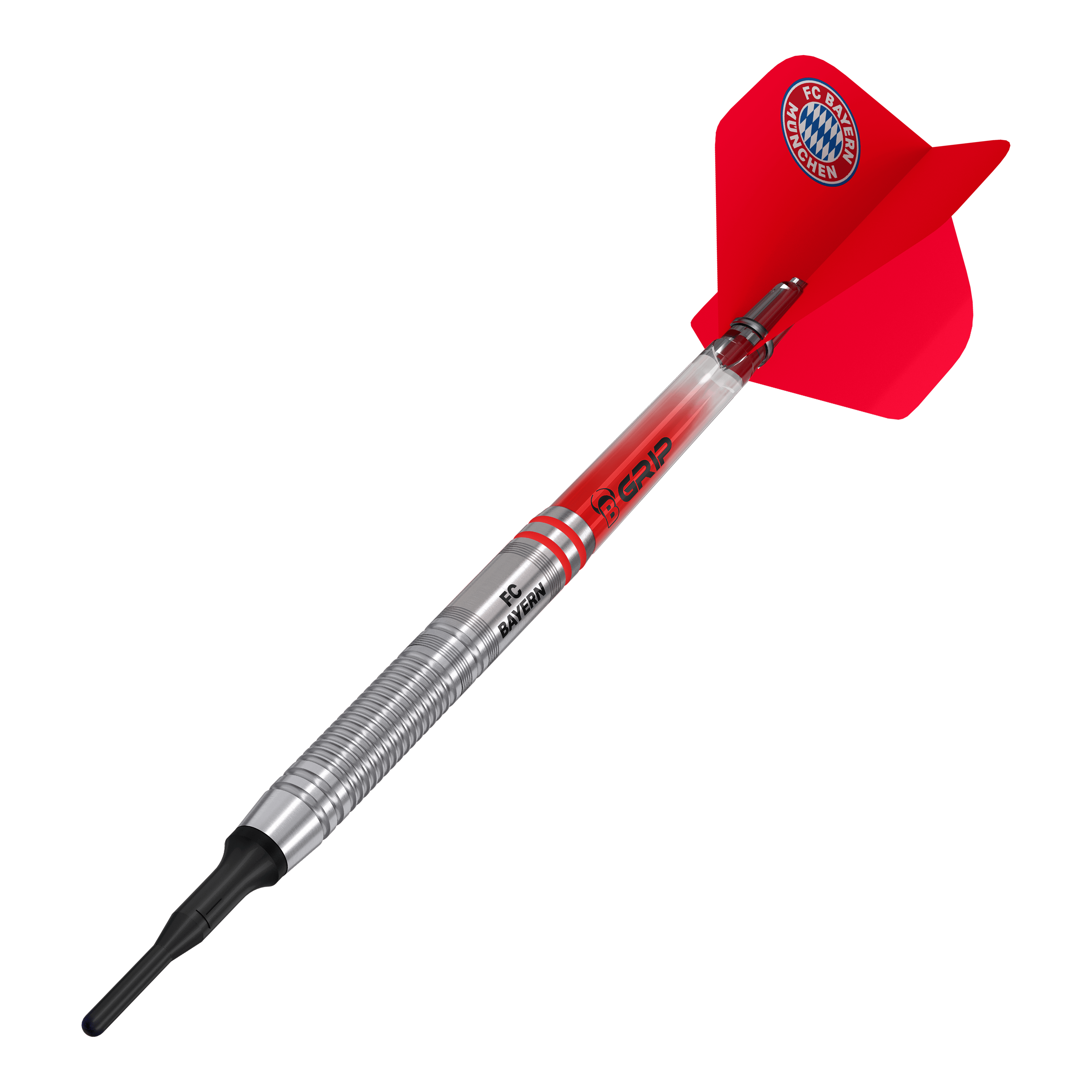 Beazd FC Bayern München Tungsten Softdarts - 18g Gezeigt werden die Bulls FC Bayern München Tungsten Softdarts - 18g. Diese Darts sind ideal für Softdart-Liebhaber und FC Bayern Fans.