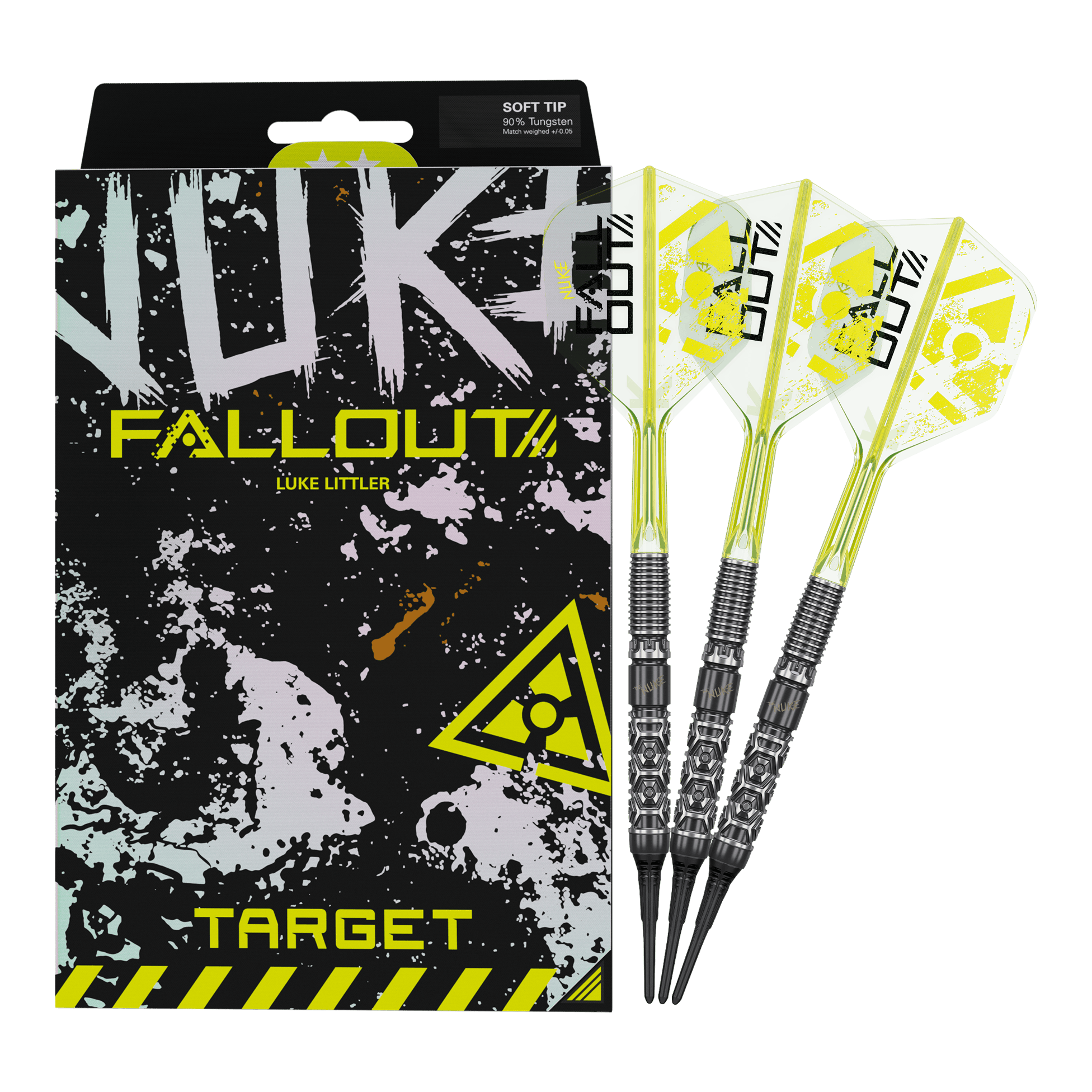 Target Luke Littler Nuke Fallout Softdarts - 19g
