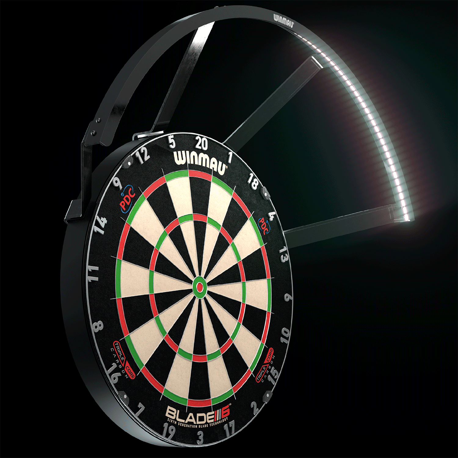 Winmau Polaris 120 LED Dartboard-Beleuchtung