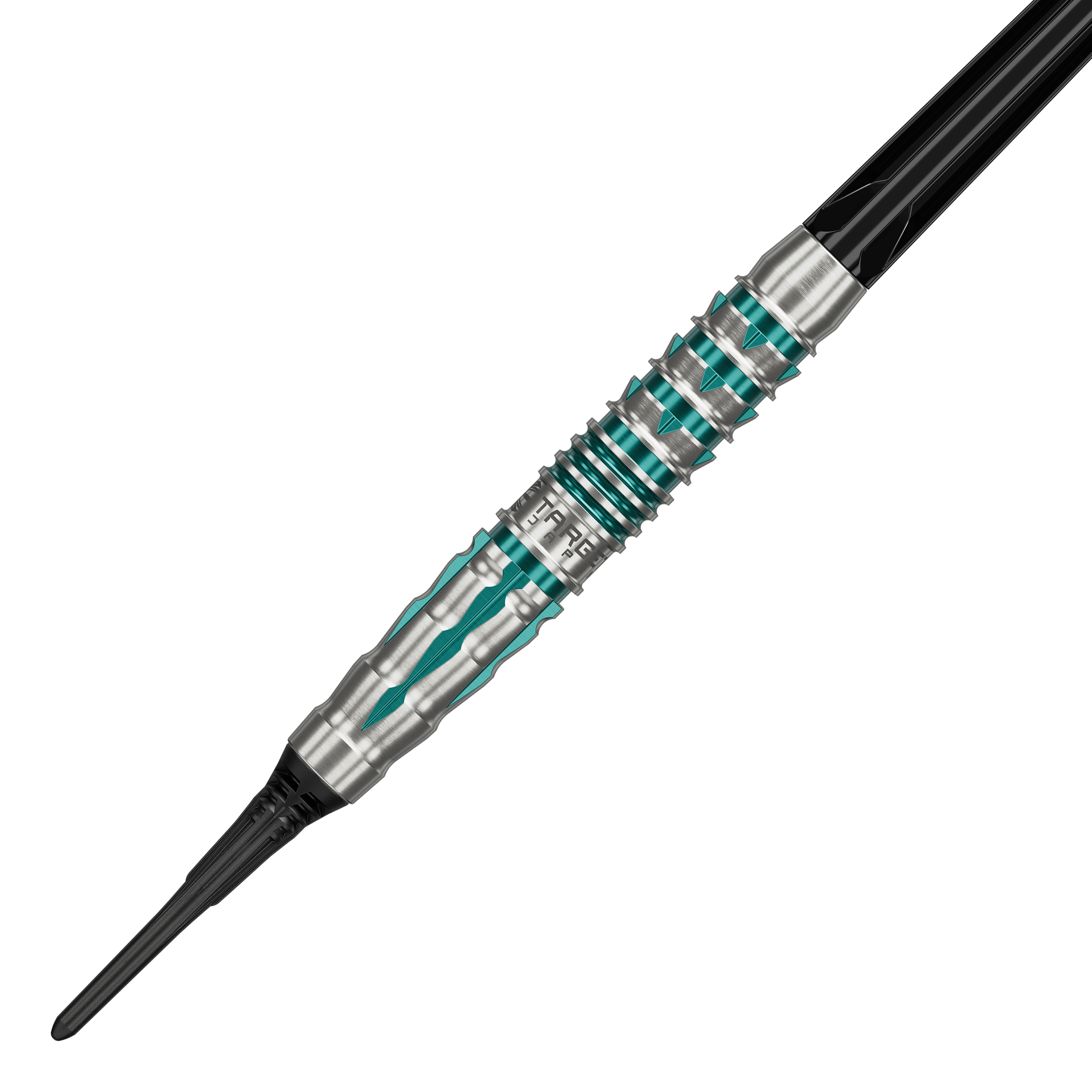 Target Black Marque Pierce Softdarts - 18,5g Die Abbildung präsentiert die Target Black Marque Pierce Softdarts mit einem Gewicht von 18,5g. Diese Softdarts bieten hohe Qualität und Präzision beim Wurf.