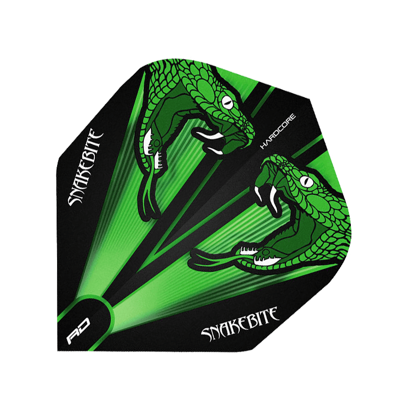 RedDragon Peter Wright Flights - Grün / Transparent RedDragon Peter Wright Flights - Grün / Transparent