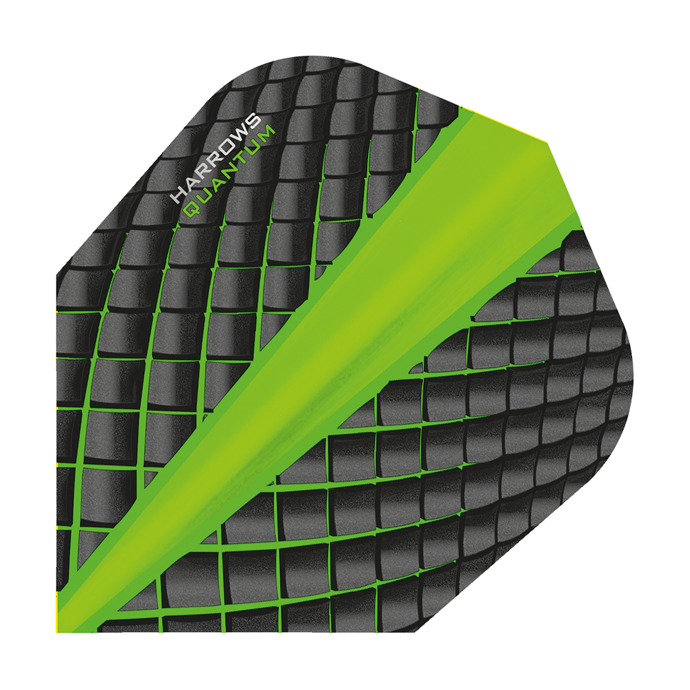Harrows Quantum No6 Flights - Grün