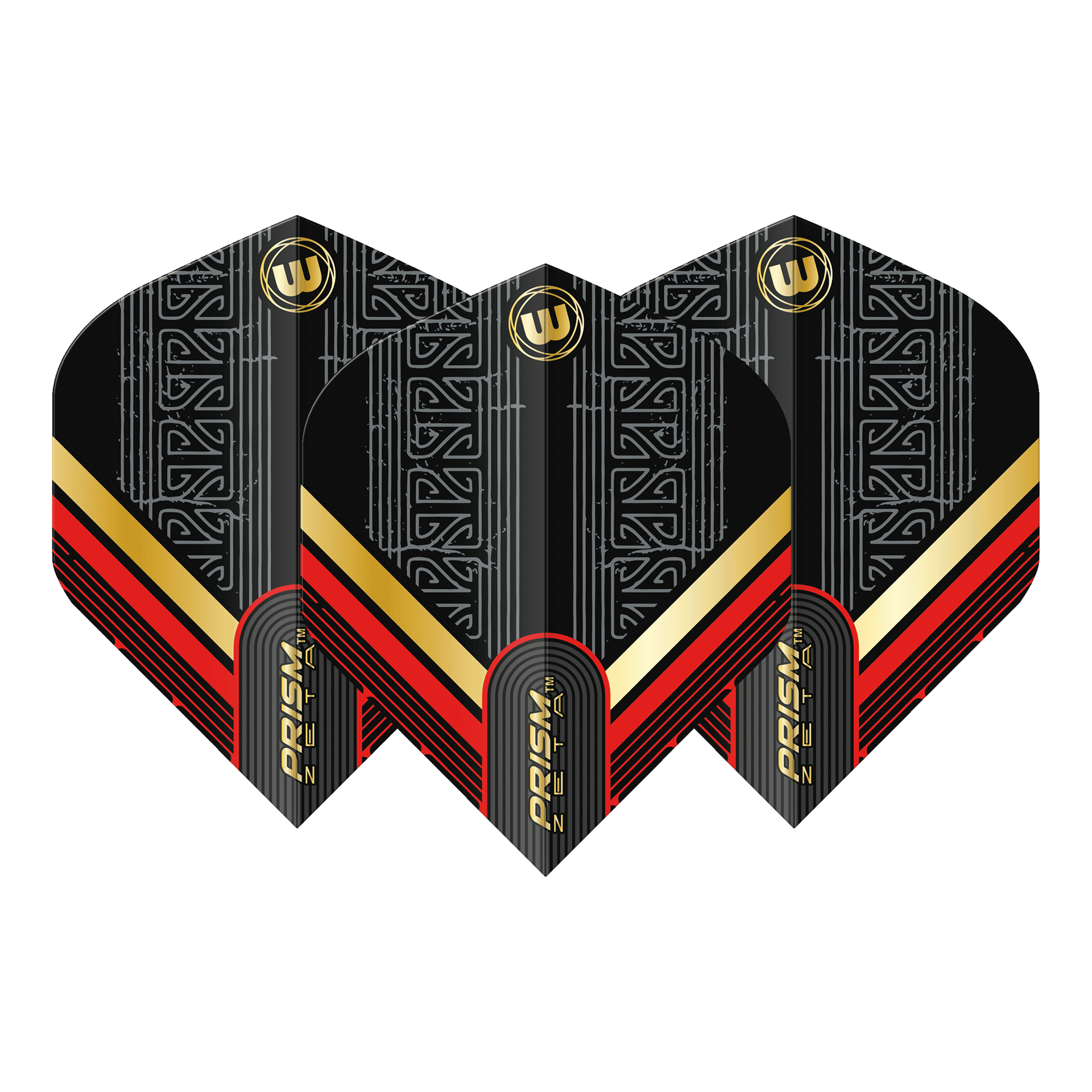 Winmau Prism Zeta 2023 Flights schwarz