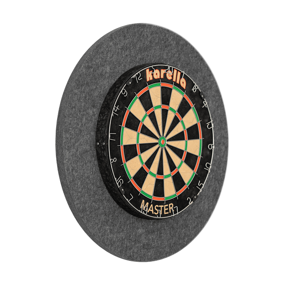 Schallschutz Karella für Steeldartboards mit integriertem Surround Auffangring