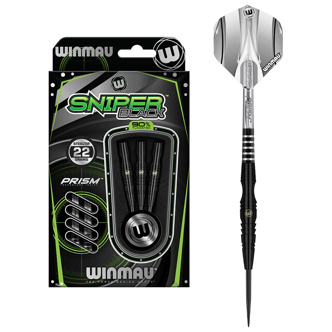 Winmau Sniper Black Steeldarts