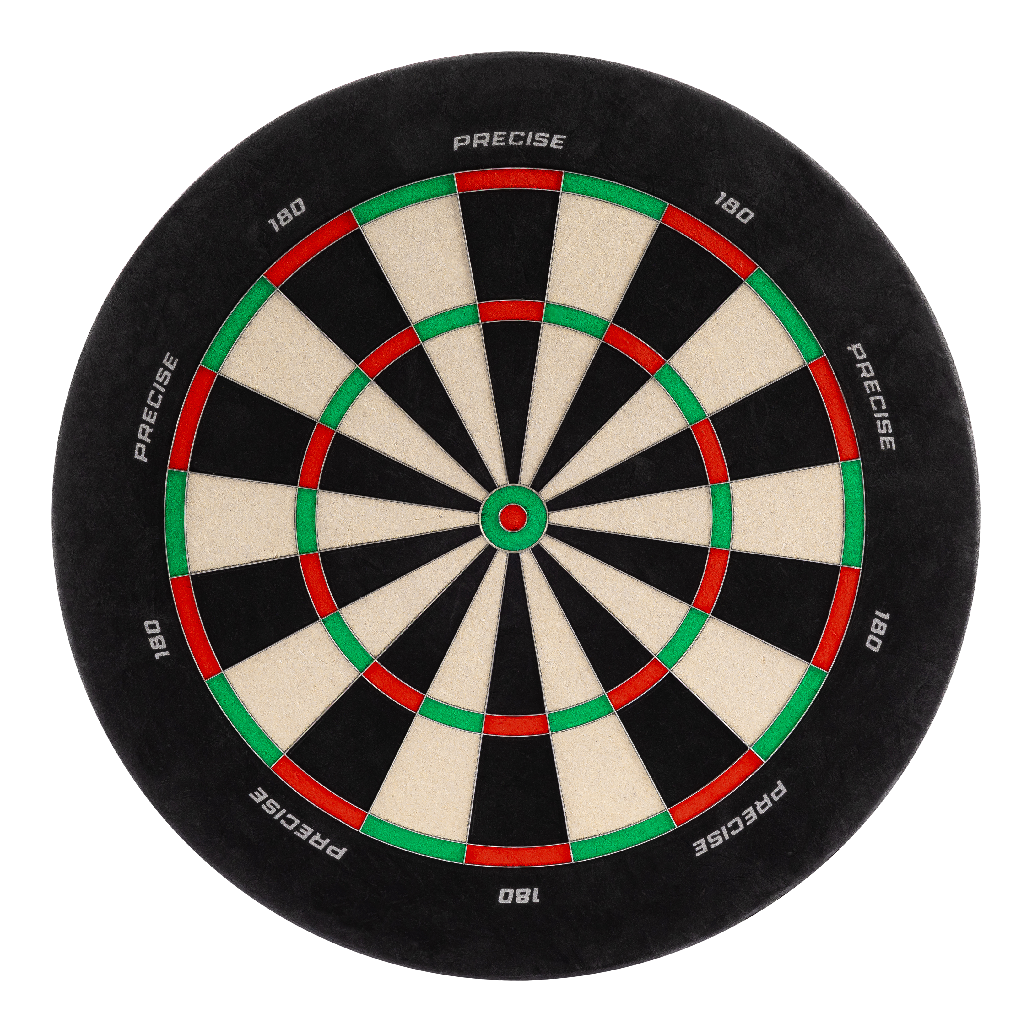 Precise 180 Endorphine Steeldartboard ohne Nummernring Das Bild zeigt das Precise 180 Endorphine Steeldartboard ohne Nummernring. Es handelt sich um eine Dartscheibe für Präzisionsspiele.