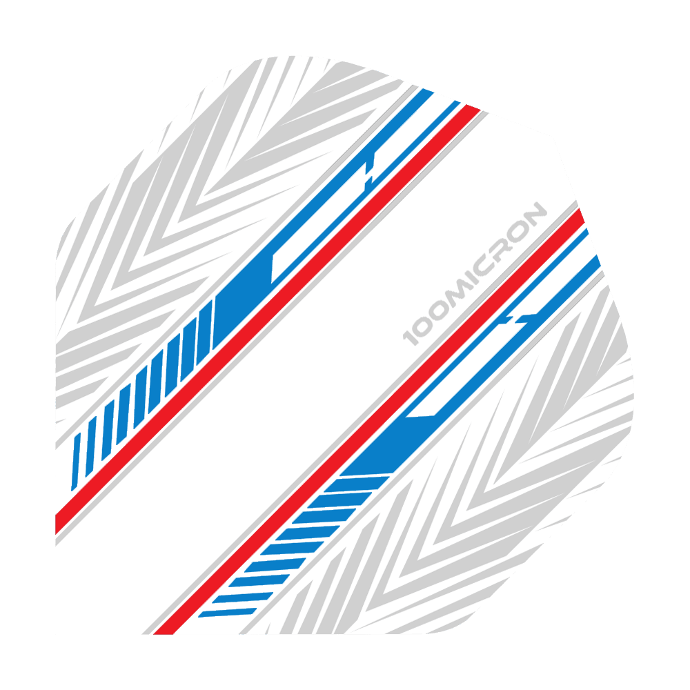 Pentathlon Flights weiß/blau/rot Pentathlon Flights weiß/blau/rot