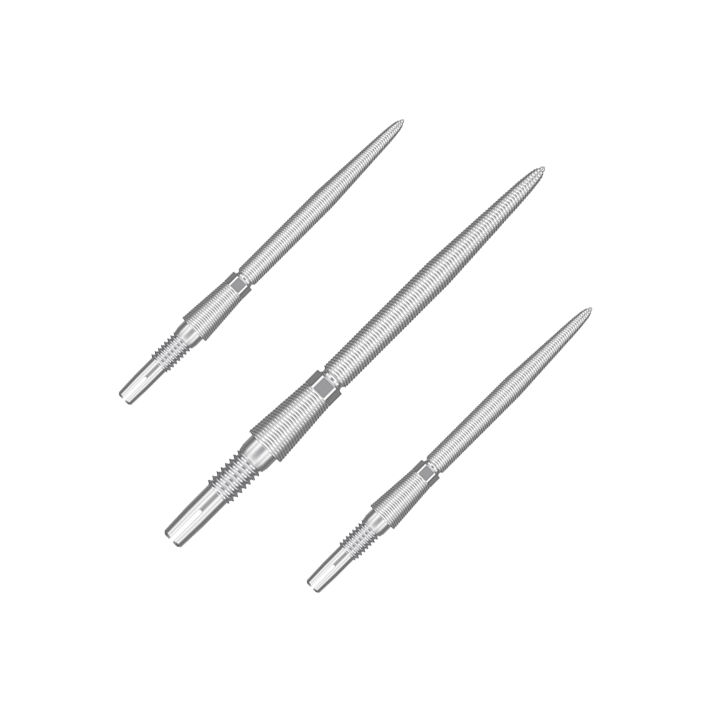 Target Swiss Storm Nano Point Dartspitzen - Silber