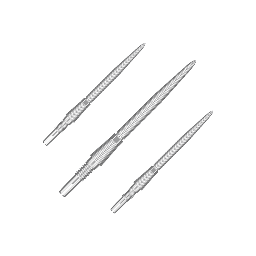 Target Swiss Storm Nano Point Dartspitzen - Silber Target Swiss Storm Nano Point Dartspitzen - Silber