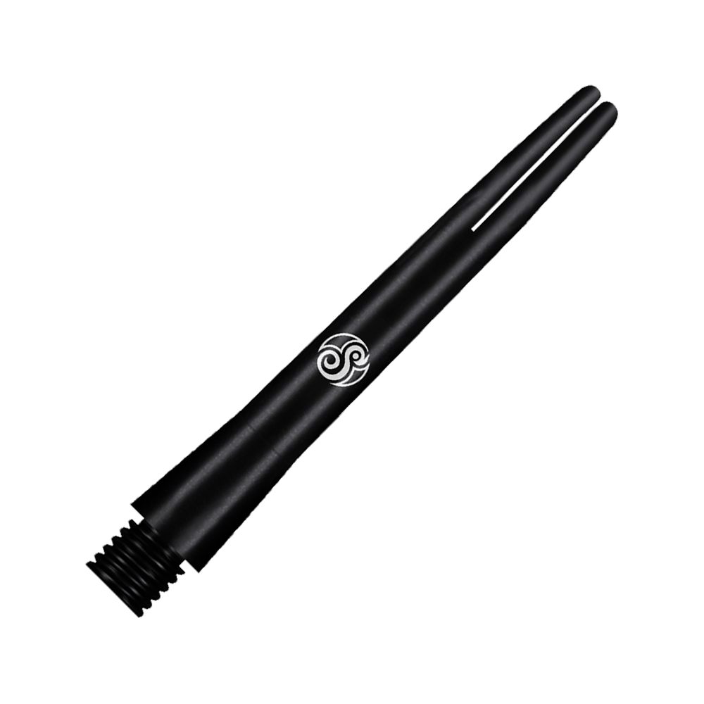 Shot Aluminium Shafts Black