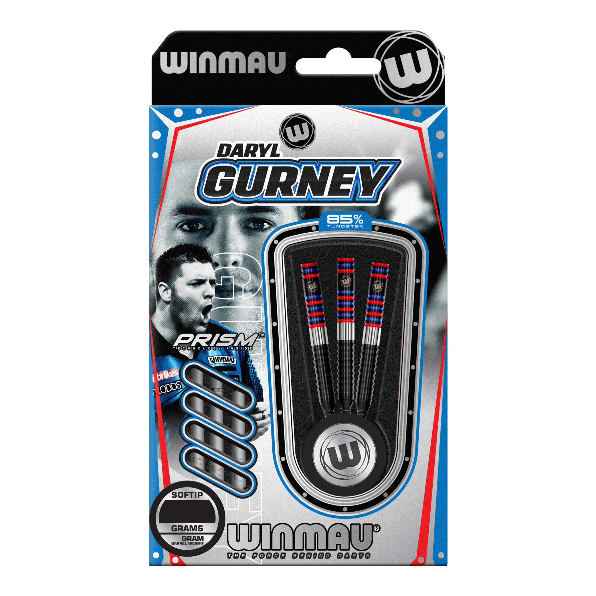 Winmau Daryl Gurney 85 Pro-Series Softdarts - 20g