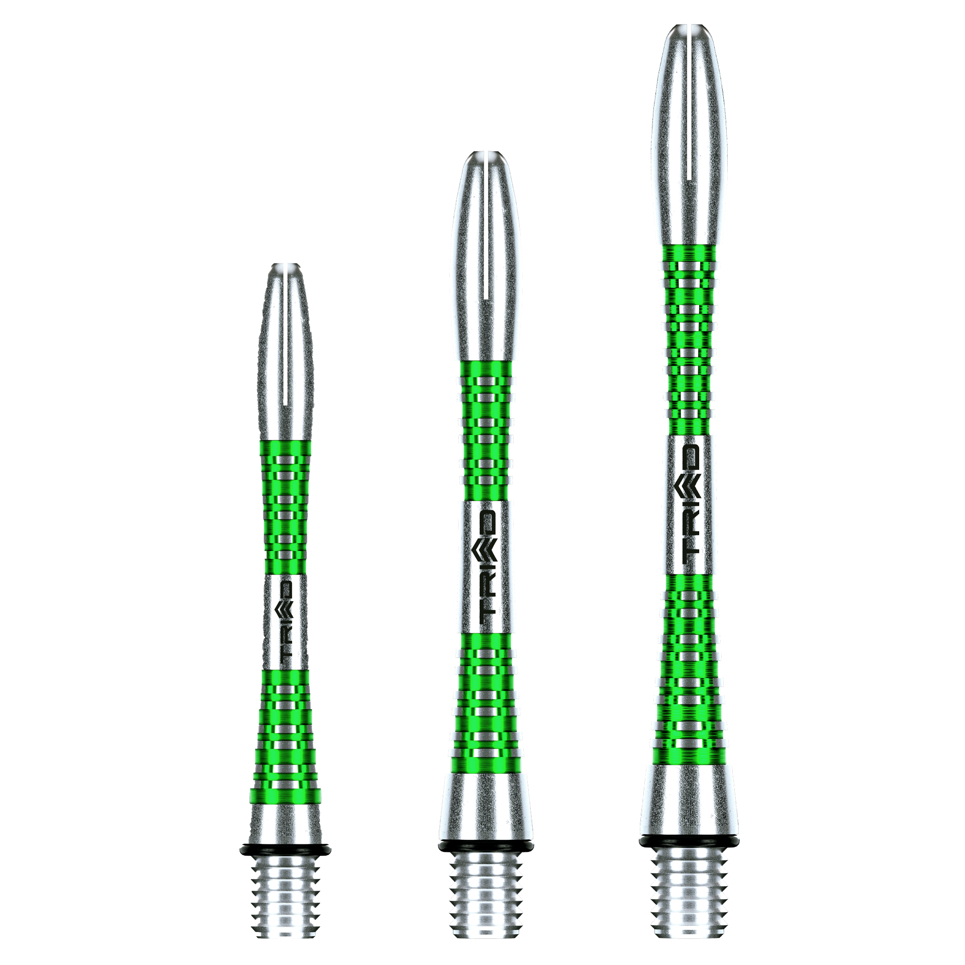 Winmau Triad Aluminium Shafts Grün