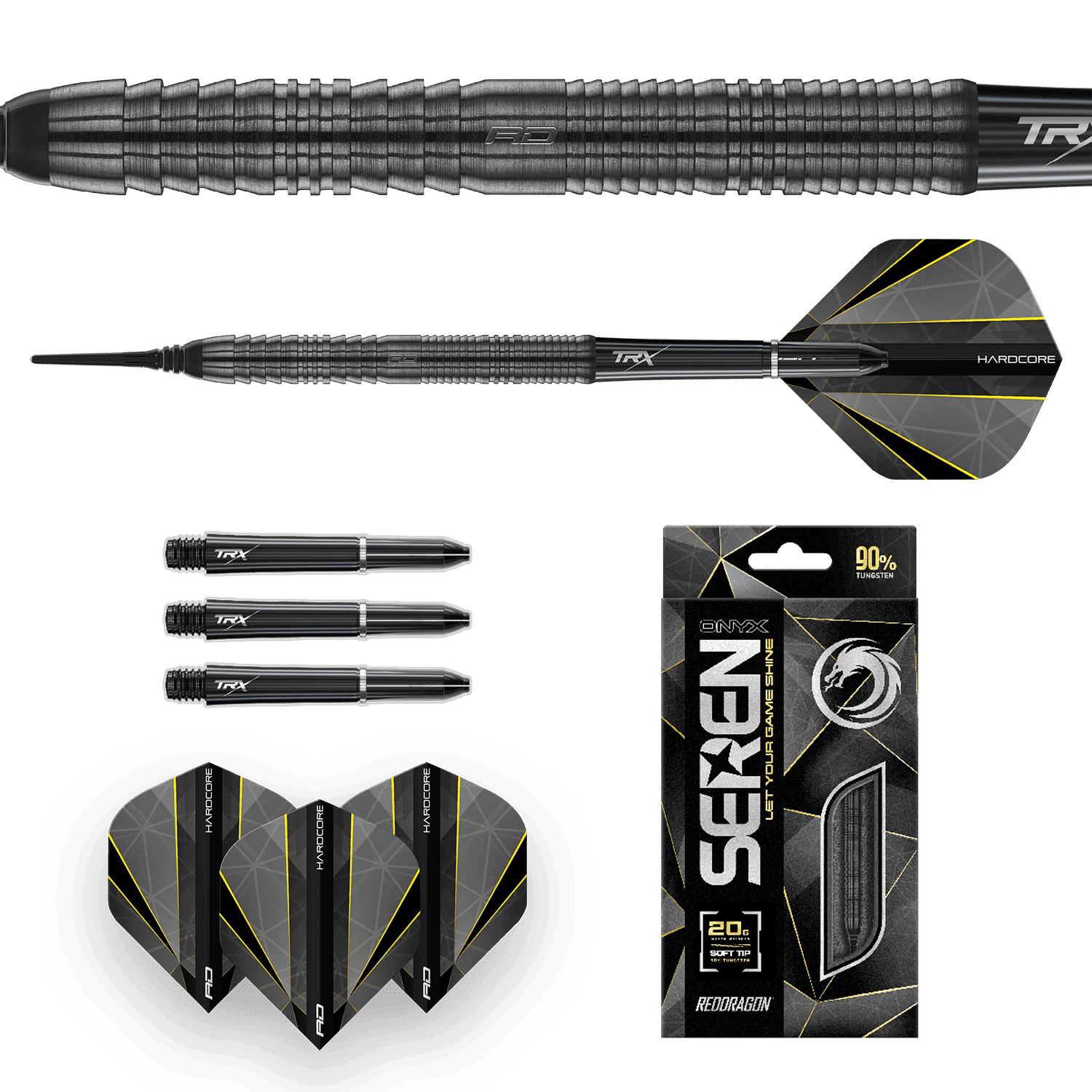 Red Dragon Seren 1 Onyx Softdarts