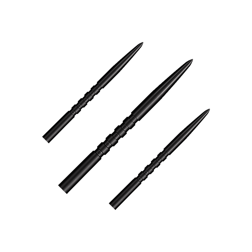 Shot Grip Point Steeldart-Spitzen - Schwarz Shot Grip Point Steeldart-Spitzen - Schwarz