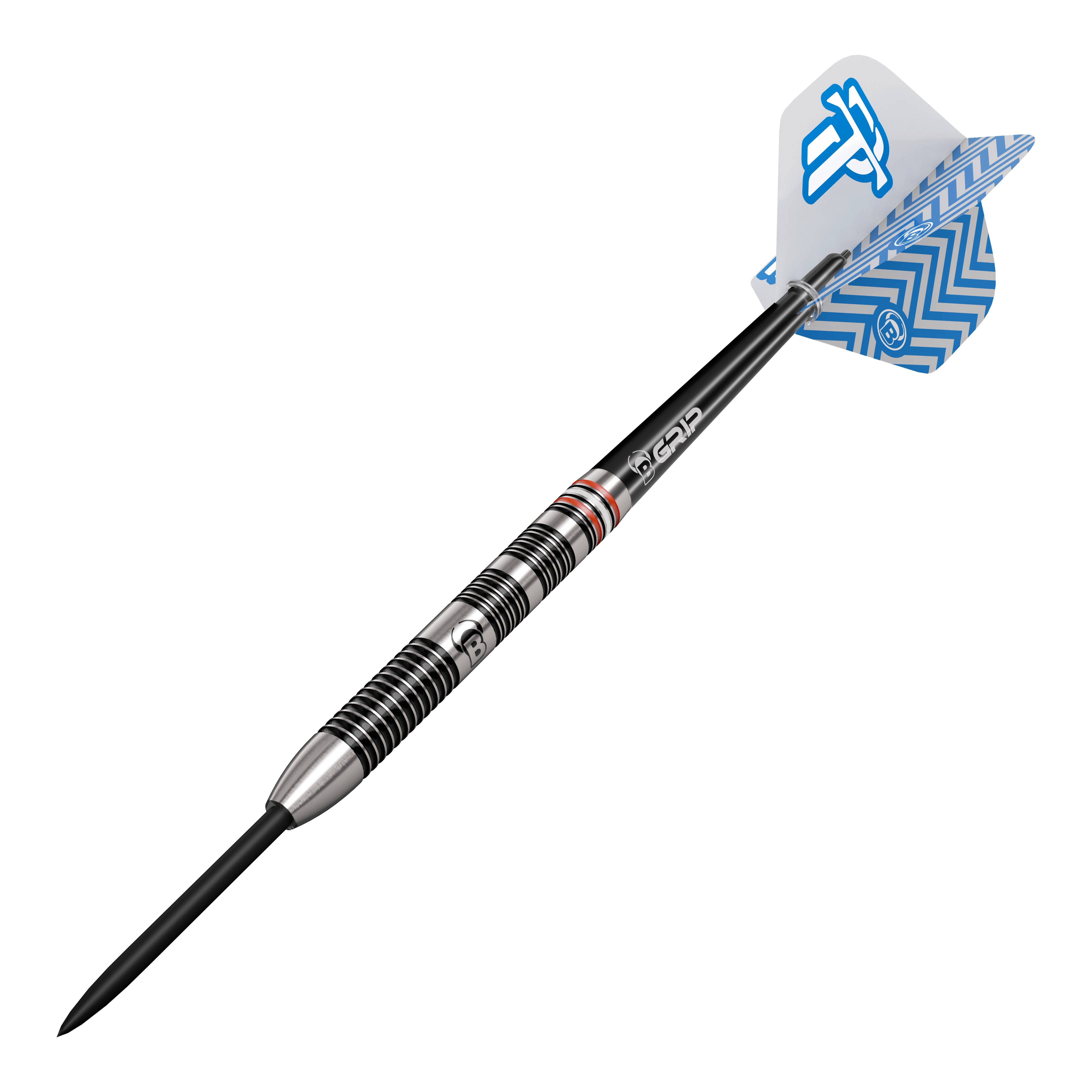 Bulls Challenger Patrick Tringler Steeldarts - 21g Bulls Challenger Patrick Tringler Steeldarts mit 21g Gewicht. Abgebildet ist das Dartprodukt aus einer anderen Perspektive.