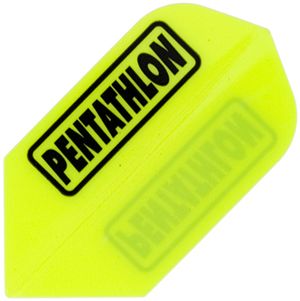 Pentathlon Flights slim neon gelb Pentathlon Flights slim neon gelb