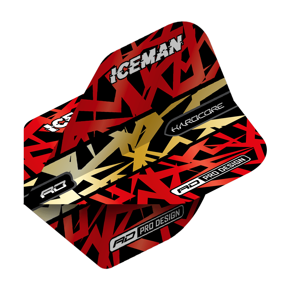 Red Dragon Hardcore Gerwyn Price Red Gold Premium Standard Flights