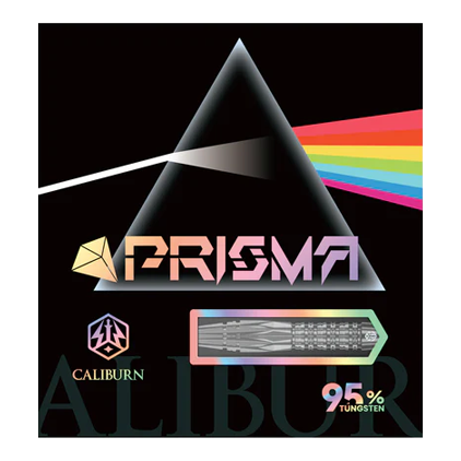 Caliburn Prisma P1 Steeldarts - 19,5g Caliburn Prisma Steeldarts mit einem Gewicht von 19,5g. Diese Steeldarts bieten optimale Kontrolle beim Werfen.