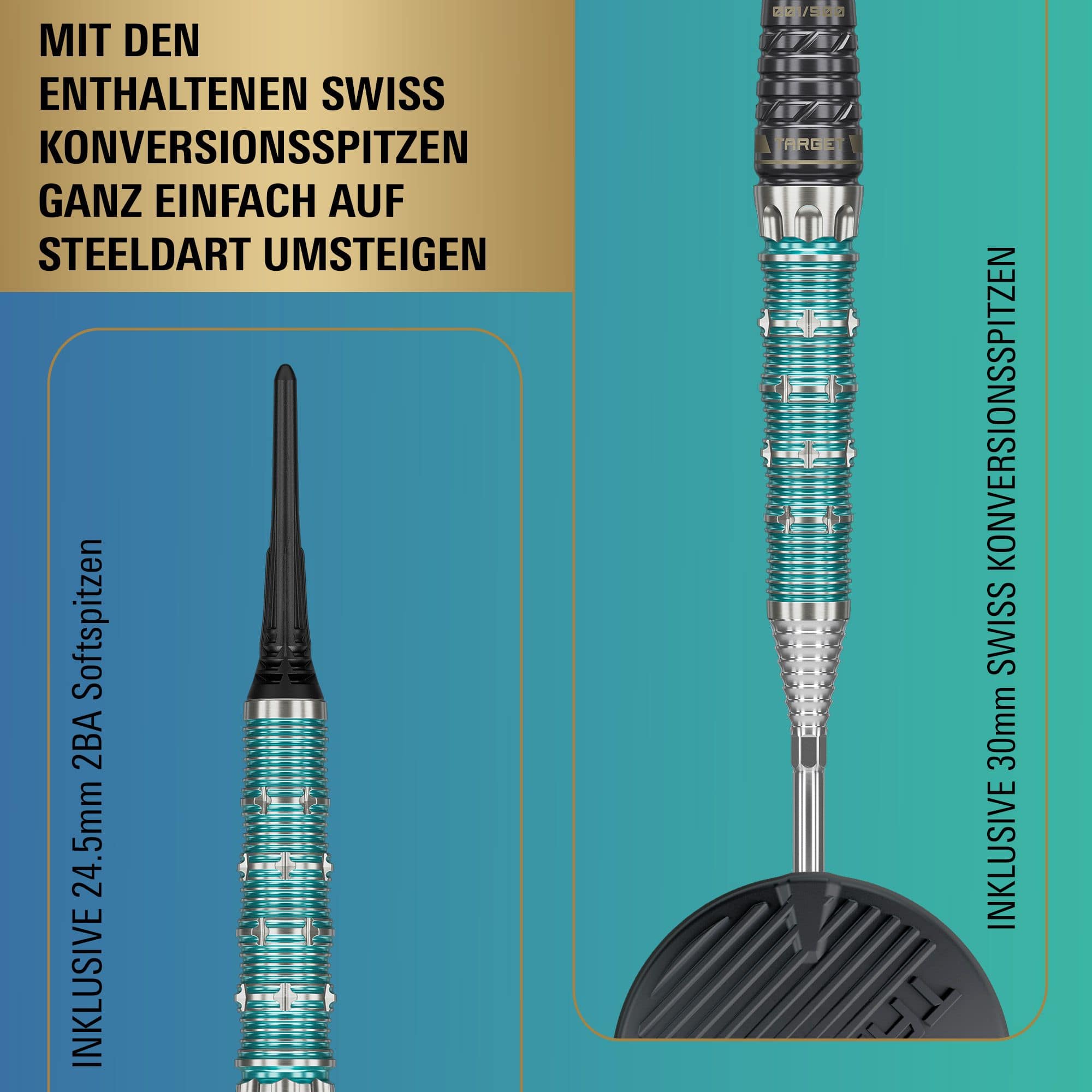 Target Japan The Rising Miracle Combination Limited Edition Softdarts - 21,5g