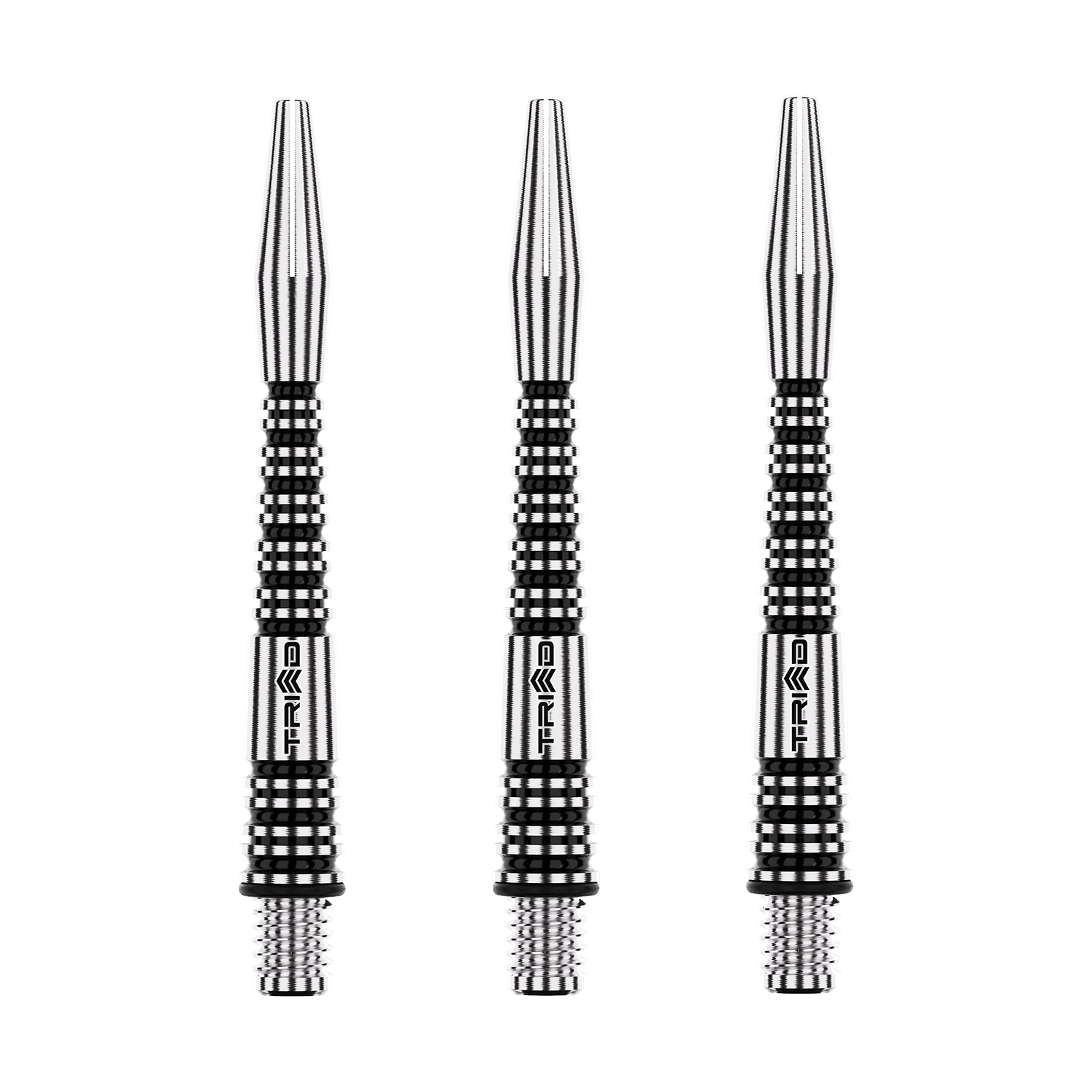 Winmau Triad RX Aluminium Shafts schwarz