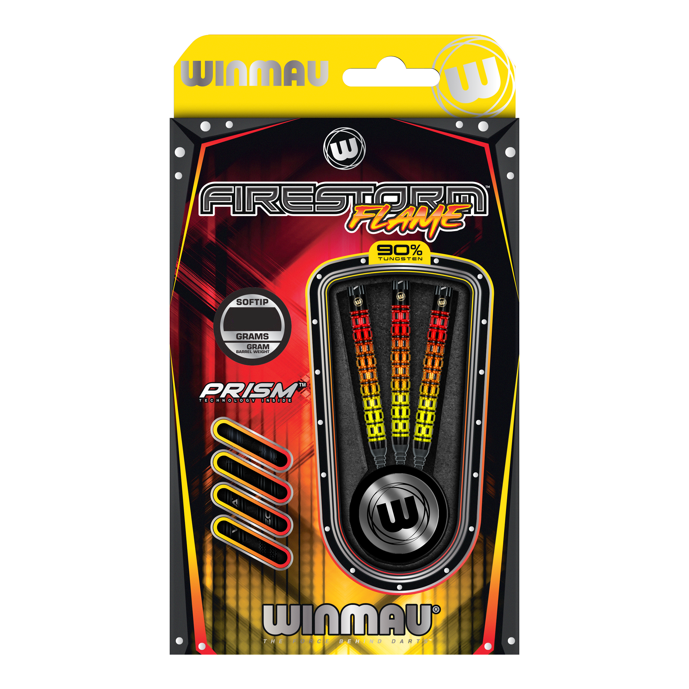 Winmau Firestorm Flame Parallel Softdarts - 20g