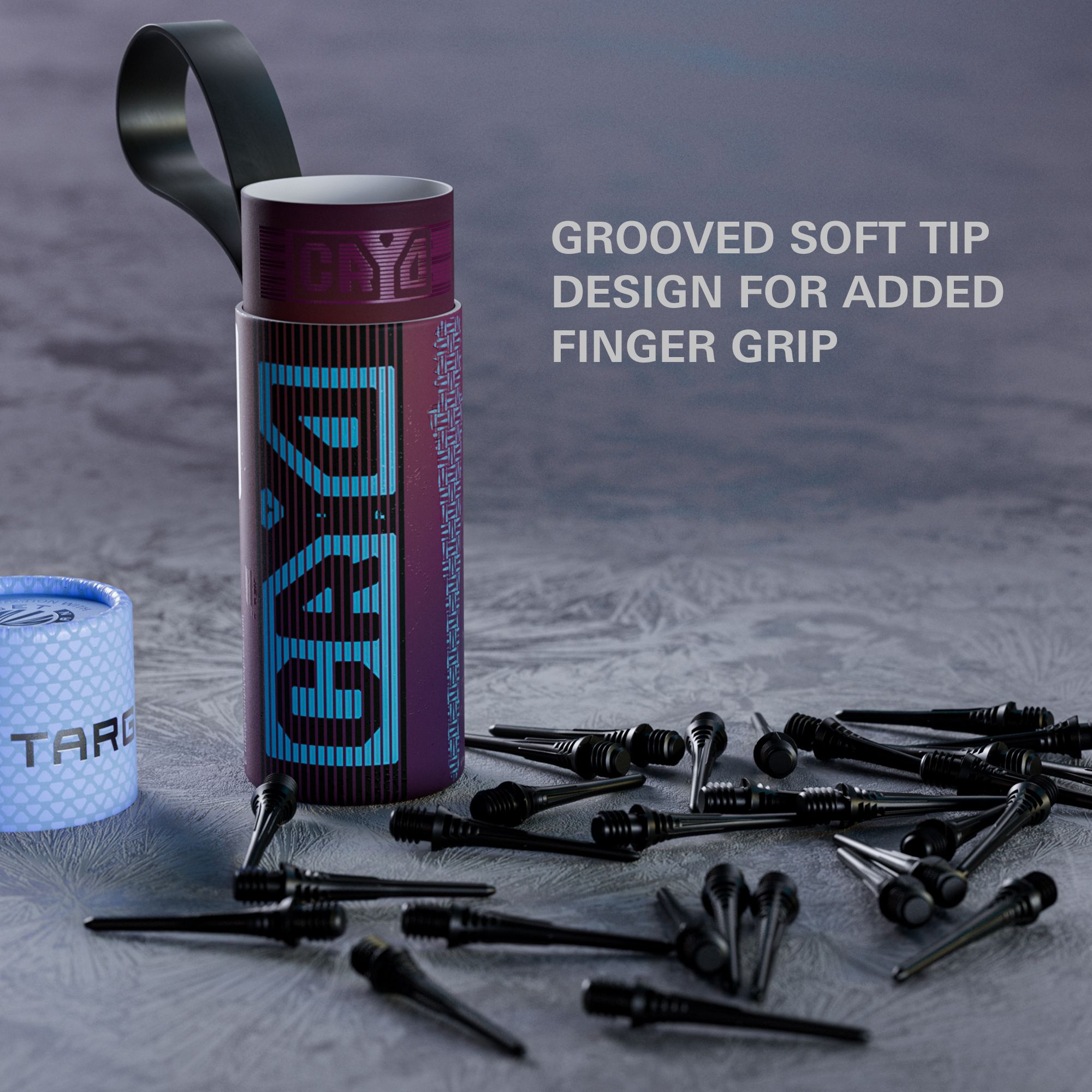 Target Cryo Softdartspitzen 30er Pack - Schwarz Zu sehen ist das Produkt Target Cryo Softdartspitzen 30er Pack in Schwarz. Die Softdartspitzen sind ideal für Hobby- und Profispieler geeignet.