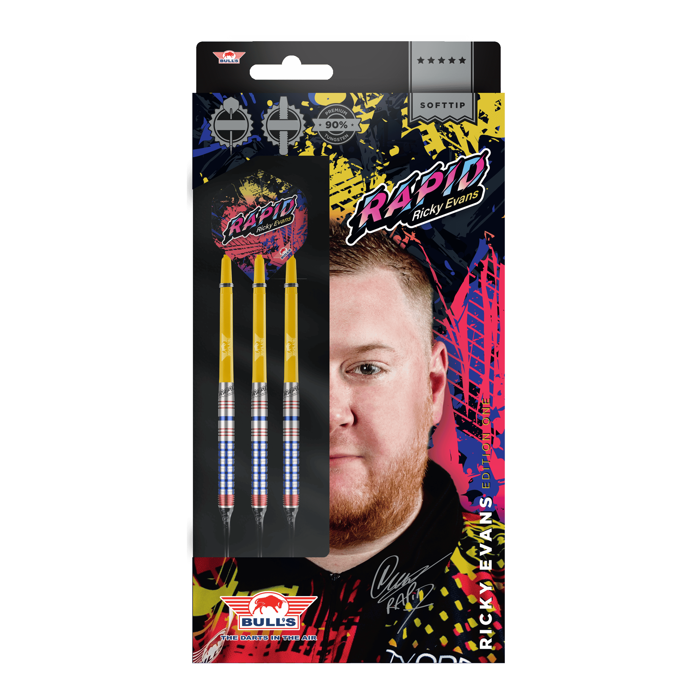 Bulls NL Ricky Evans Rapid Edition One Softdarts - 20g