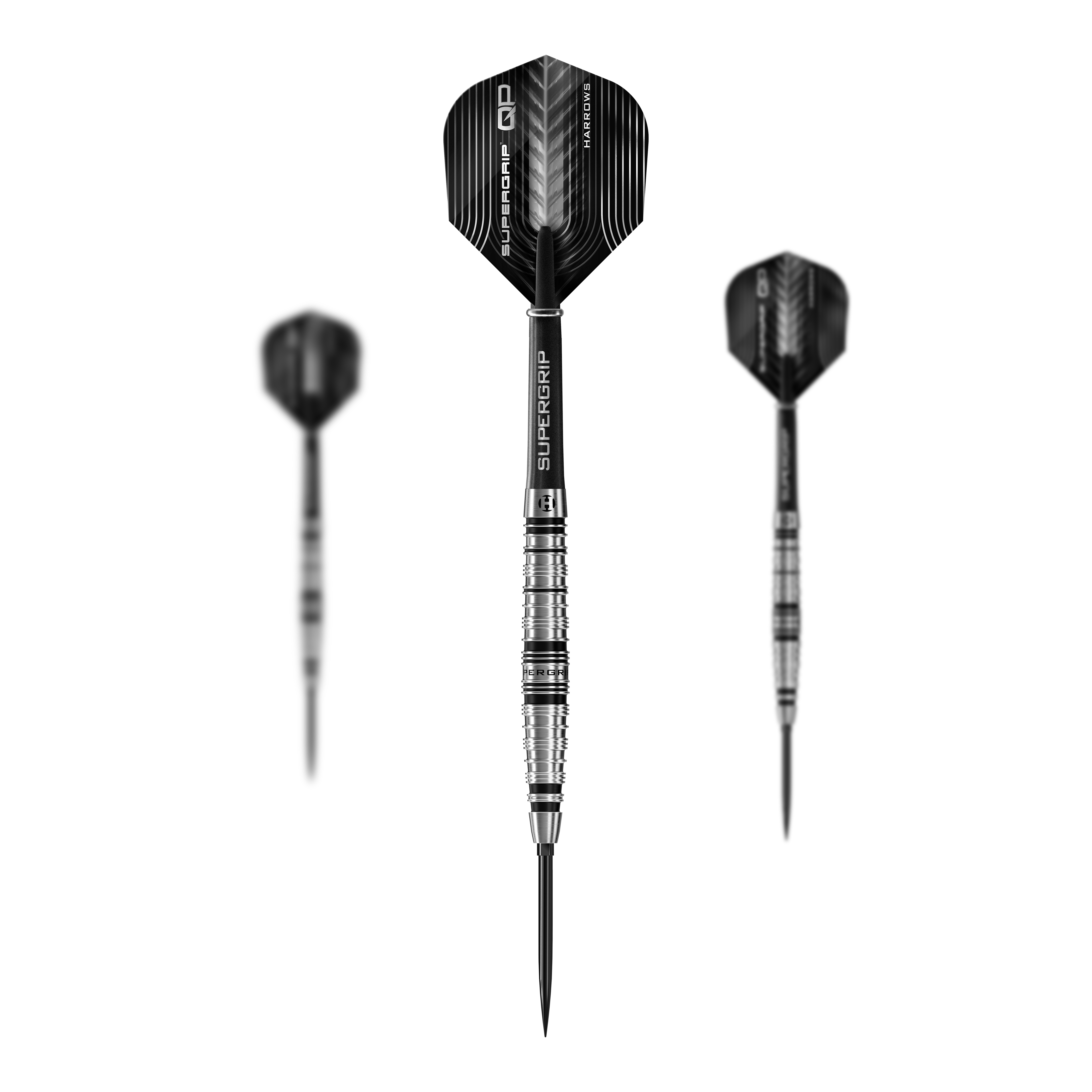 Harrows Supergrip Torpedo Quick Point Steeldarts Das Bild zeigt die Harrows Supergrip Torpedo Quick Point Steeldarts. Das Produkt ist als 1 Set abgebildet.