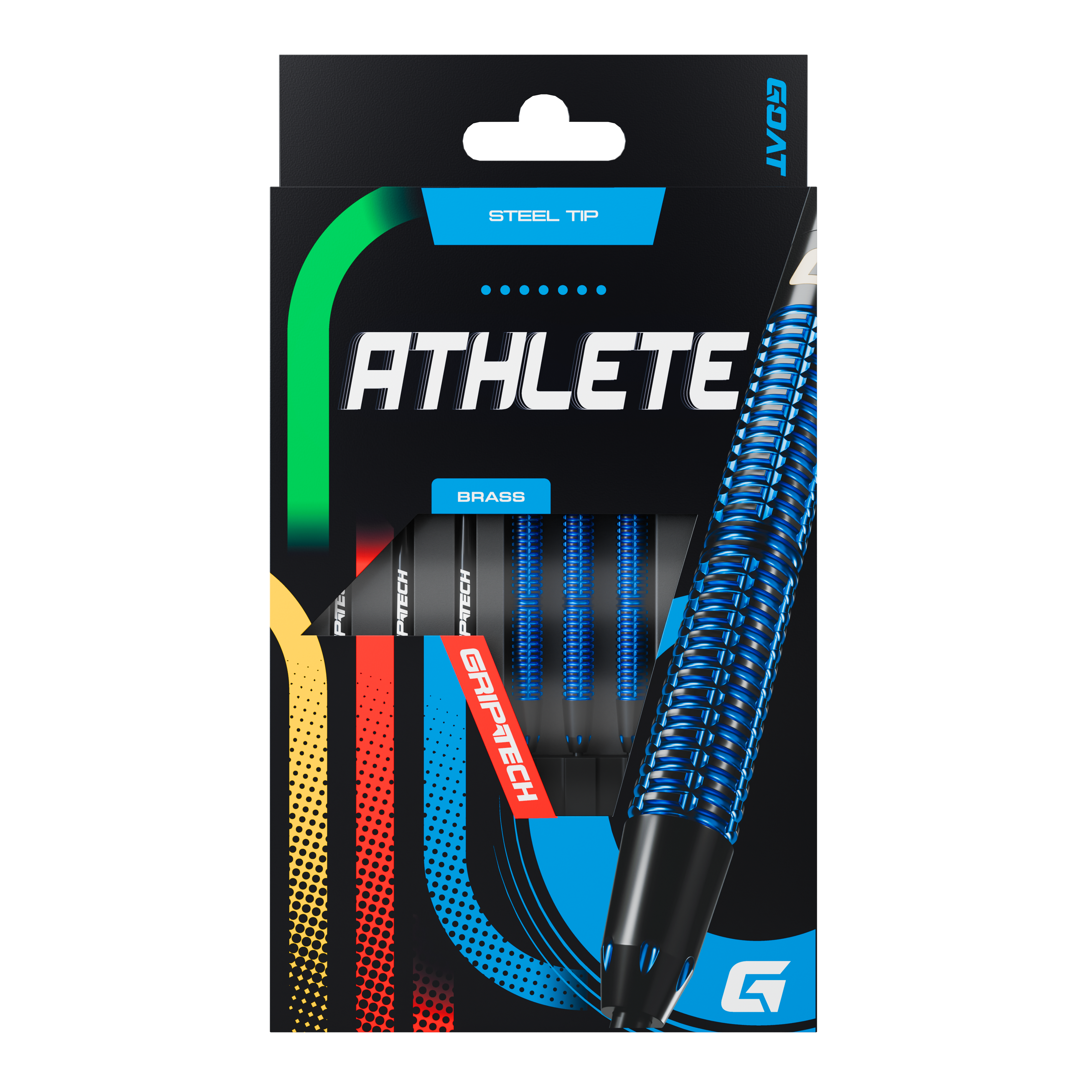 GOAT Athlete Blue Brass Steeldarts - 12g