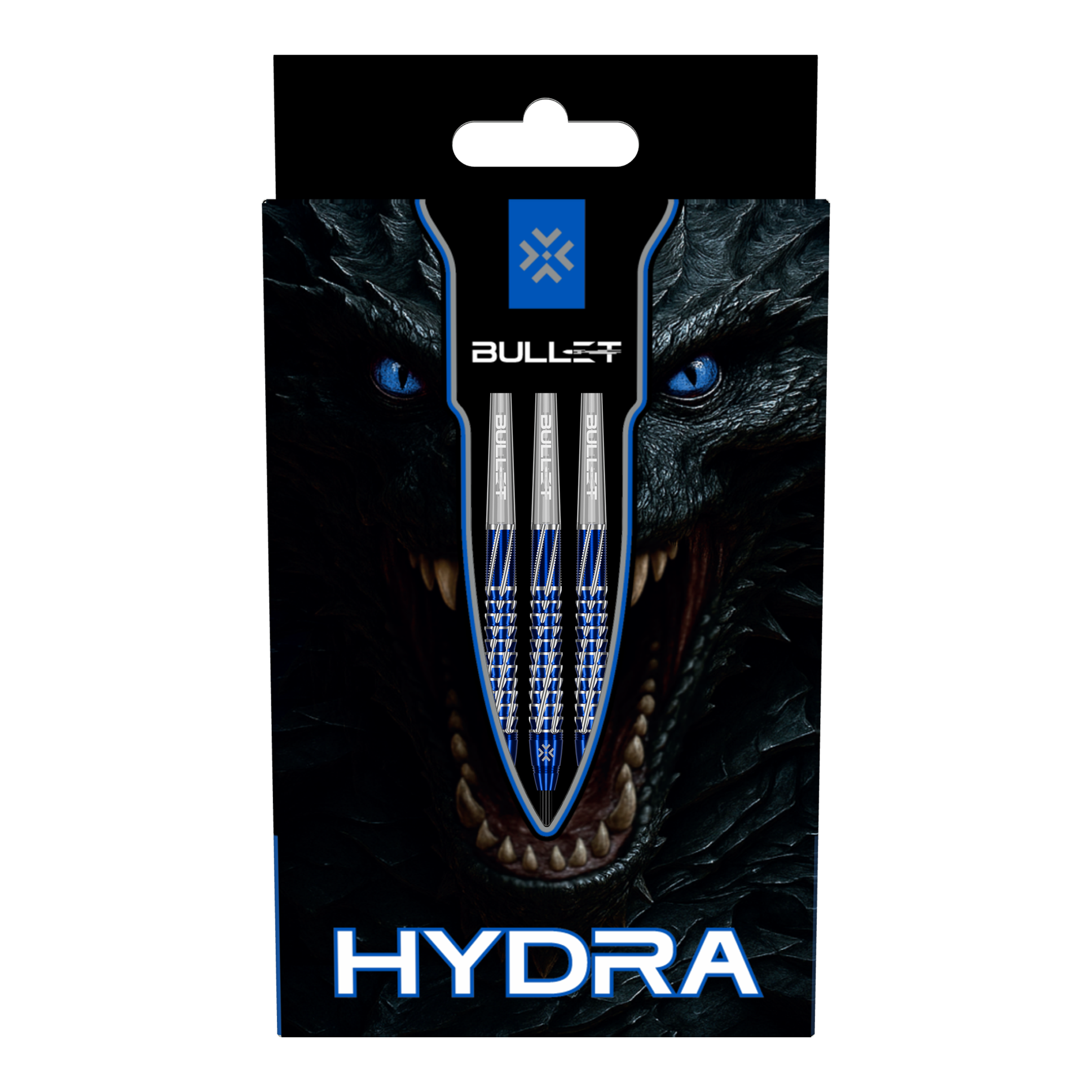 Bullet Hydra Steeldarts Das Bild zeigt Bullet Hydra Steeldarts. Diese Steeldarts eignen sich für präzises und professionelles Dartspiel.