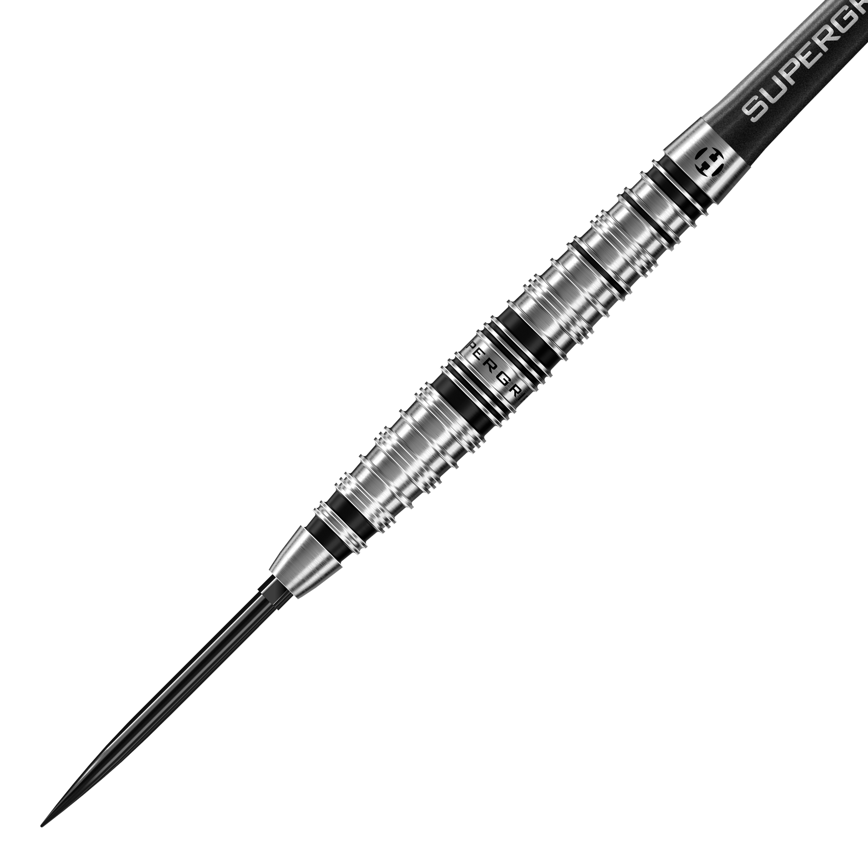 Harrows Supergrip Torpedo Quick Point Steeldarts Zu sehen sind die Harrows Supergrip Torpedo Quick Point Steeldarts. Diese Darts bieten einen guten Griff und sind speziell für Steeldartspiele gefertigt.